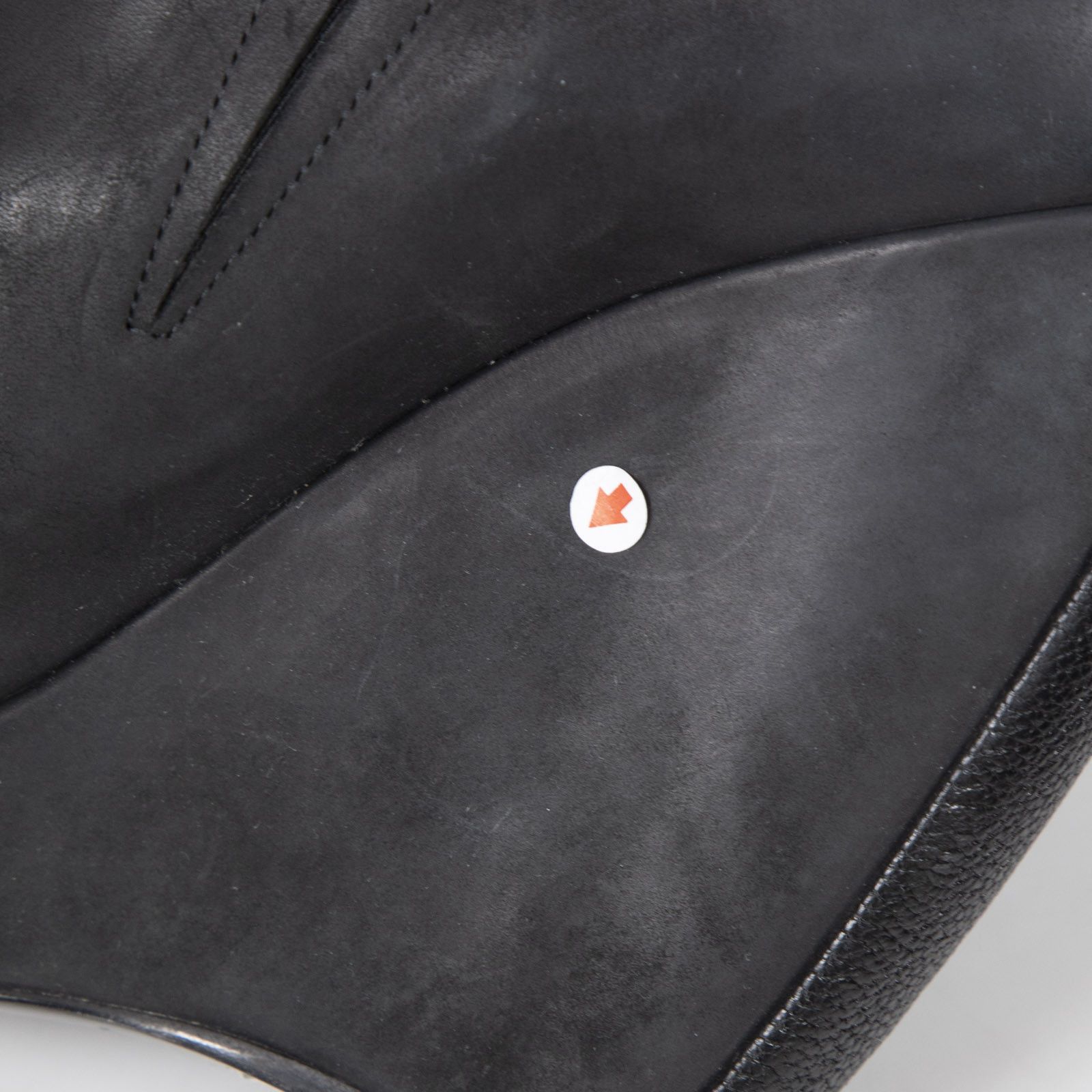 Balenciaga Black Nubuck Wedge Boots Size US 9 / IT 39 - 11 Thumbnail