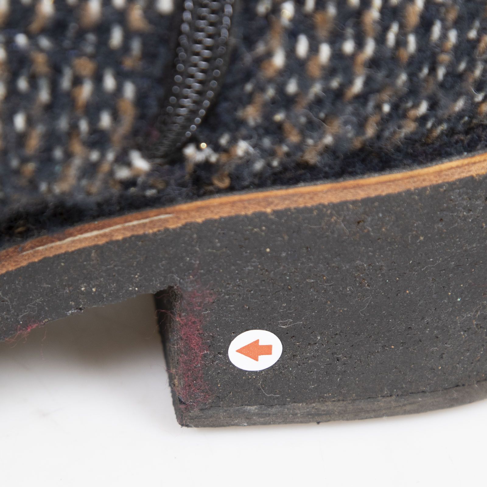 Chanel Tweed Cap Toe Ankle Boots Size US 11.5 / IT 41.5 - 9 Thumbnail