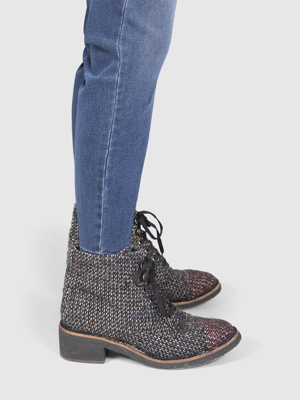 Chanel Tweed Cap Toe Ankle Boots Size US 11.5 / IT 41.5 - 2 Thumbnail
