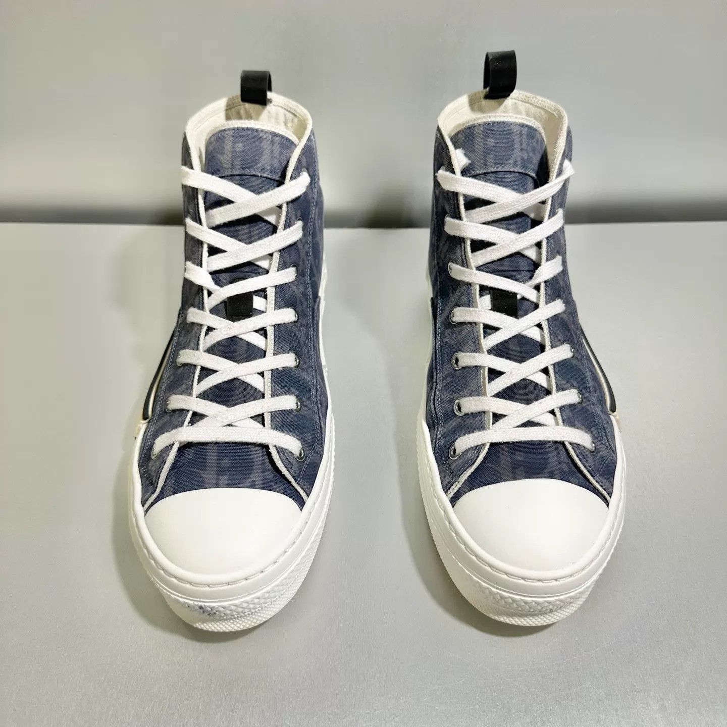 Dior Blue High-Top Sneakers Size 11 Size US 11 / EU 44 - 2 Thumbnail
