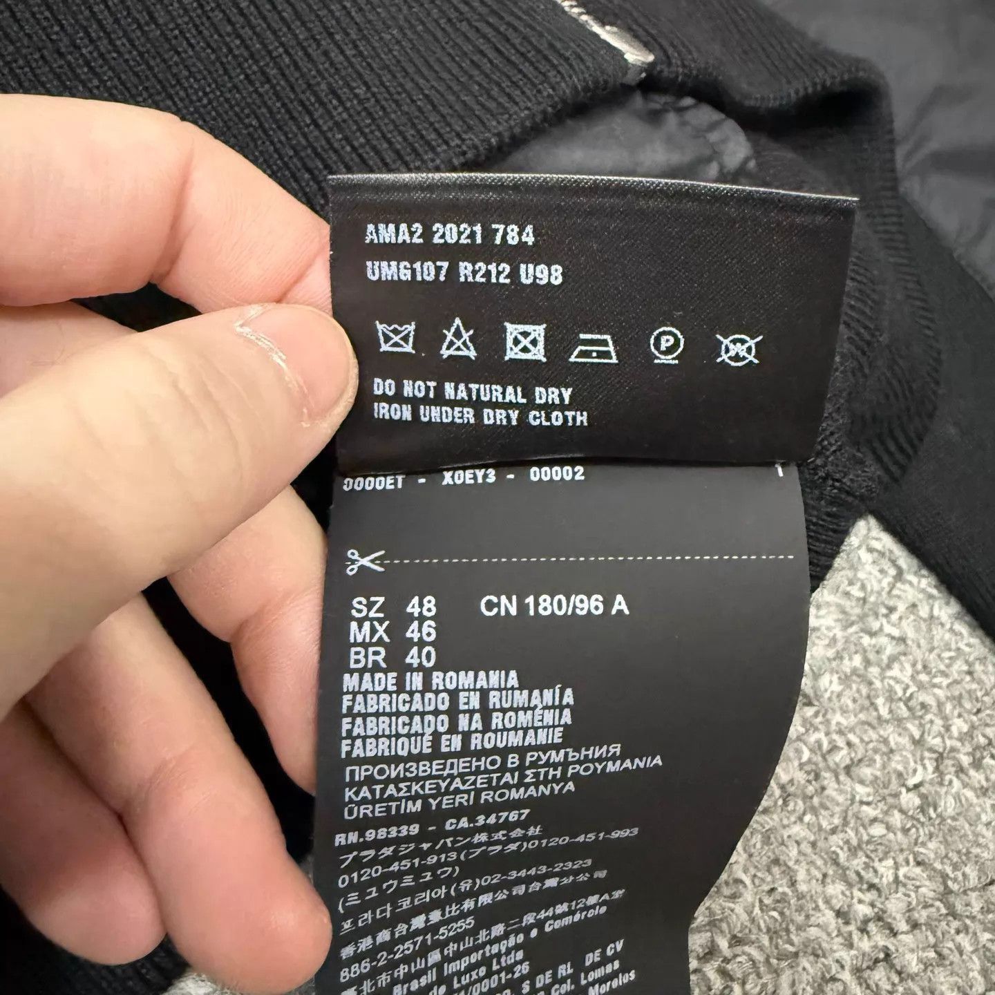 Prada Black Zip-Up Hooded Sweatshirt Size US M / EU 48-50 / 2 - 5 Thumbnail