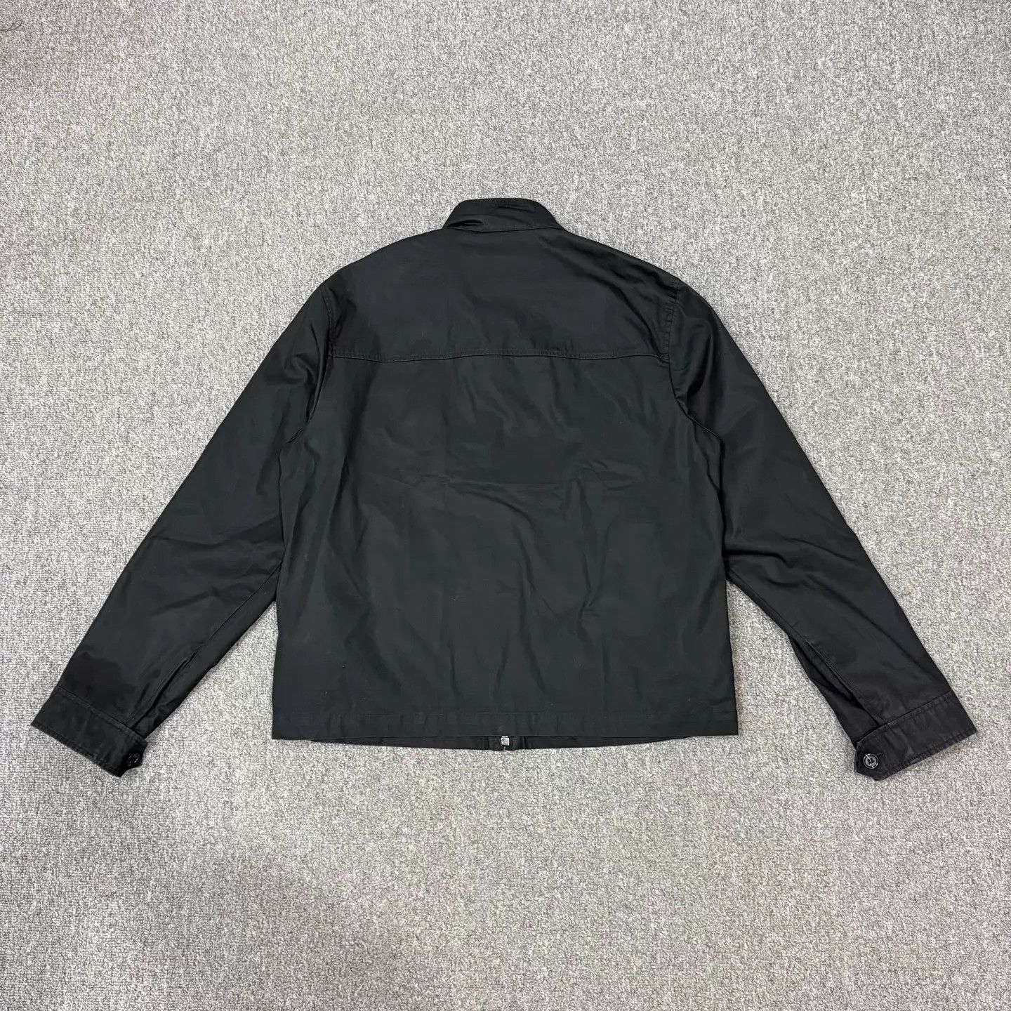 Burberry Black Lightweight Zip-Front Jacket Size M Size US M / EU 48-50 / 2 - 2 Thumbnail