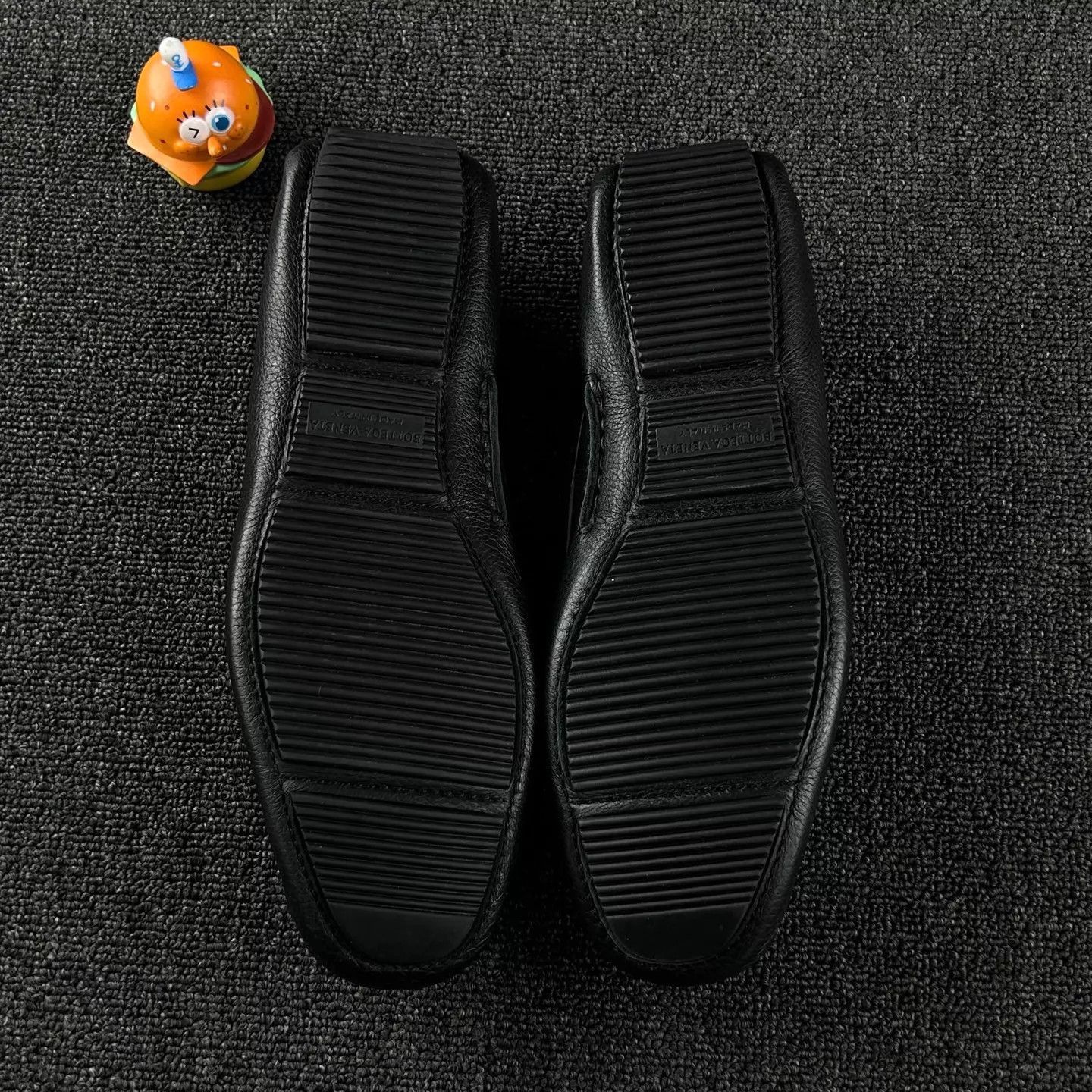 Bottega Veneta Black Woven Leather Slip-On Loafers Size US 8 / EU 41 - 6 Thumbnail