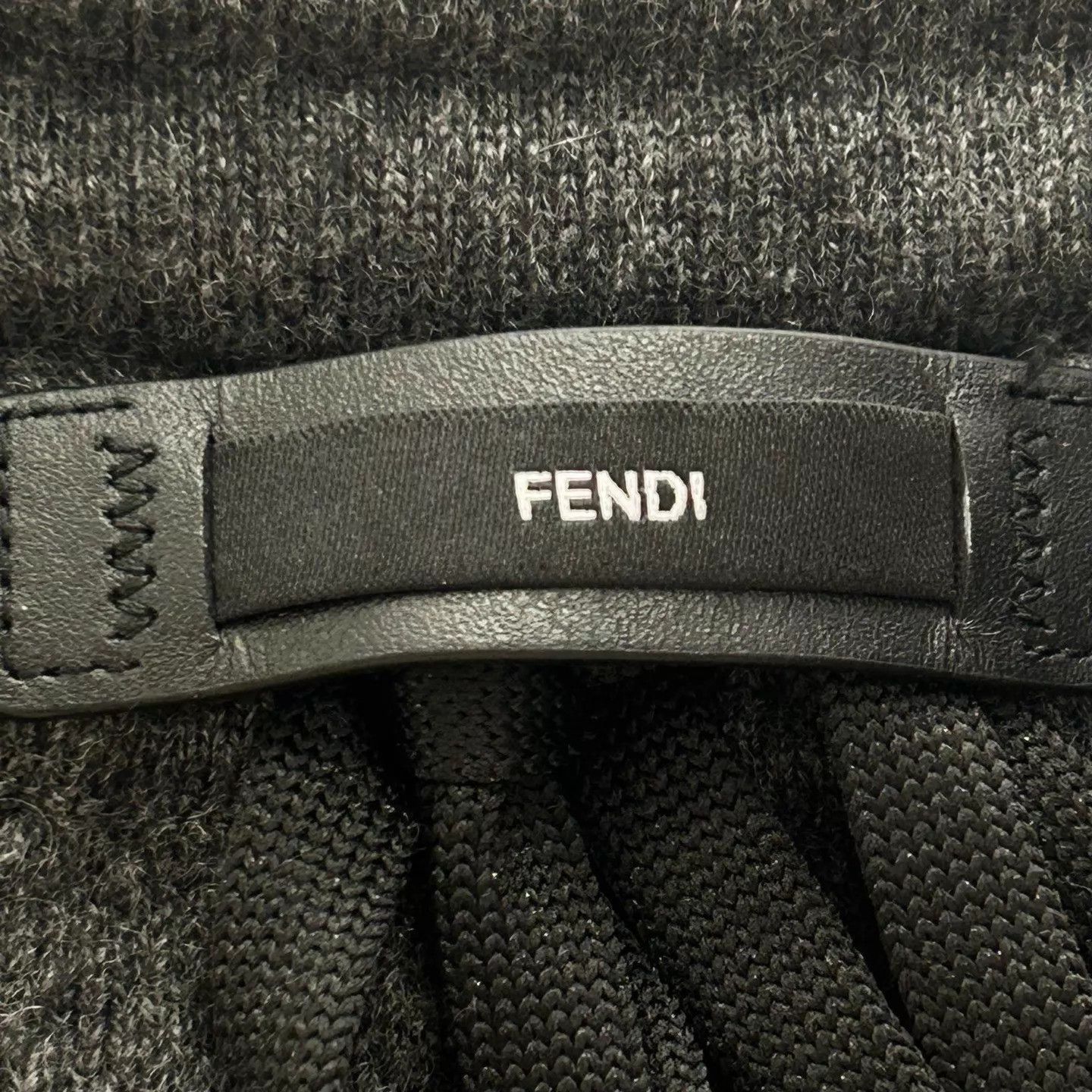 Fendi Black Drawstring Casual Sweatpants Size 28 Size US 28 / EU 44 - 8 Thumbnail
