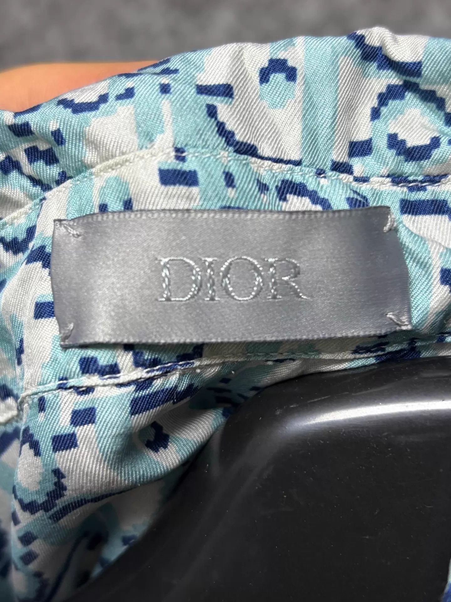 Dior Multi-Pattern Short Sleeve Button-Up Shirt Size US M / EU 48-50 / 2 - 3 Thumbnail