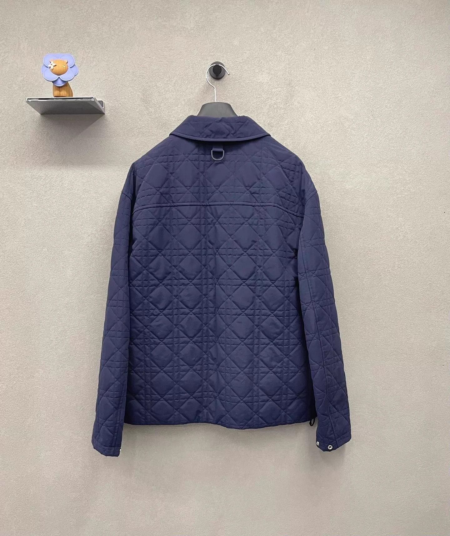 Dior Blue Quilted Light Jacket Size M Size US M / EU 48-50 / 2 - 2 Thumbnail