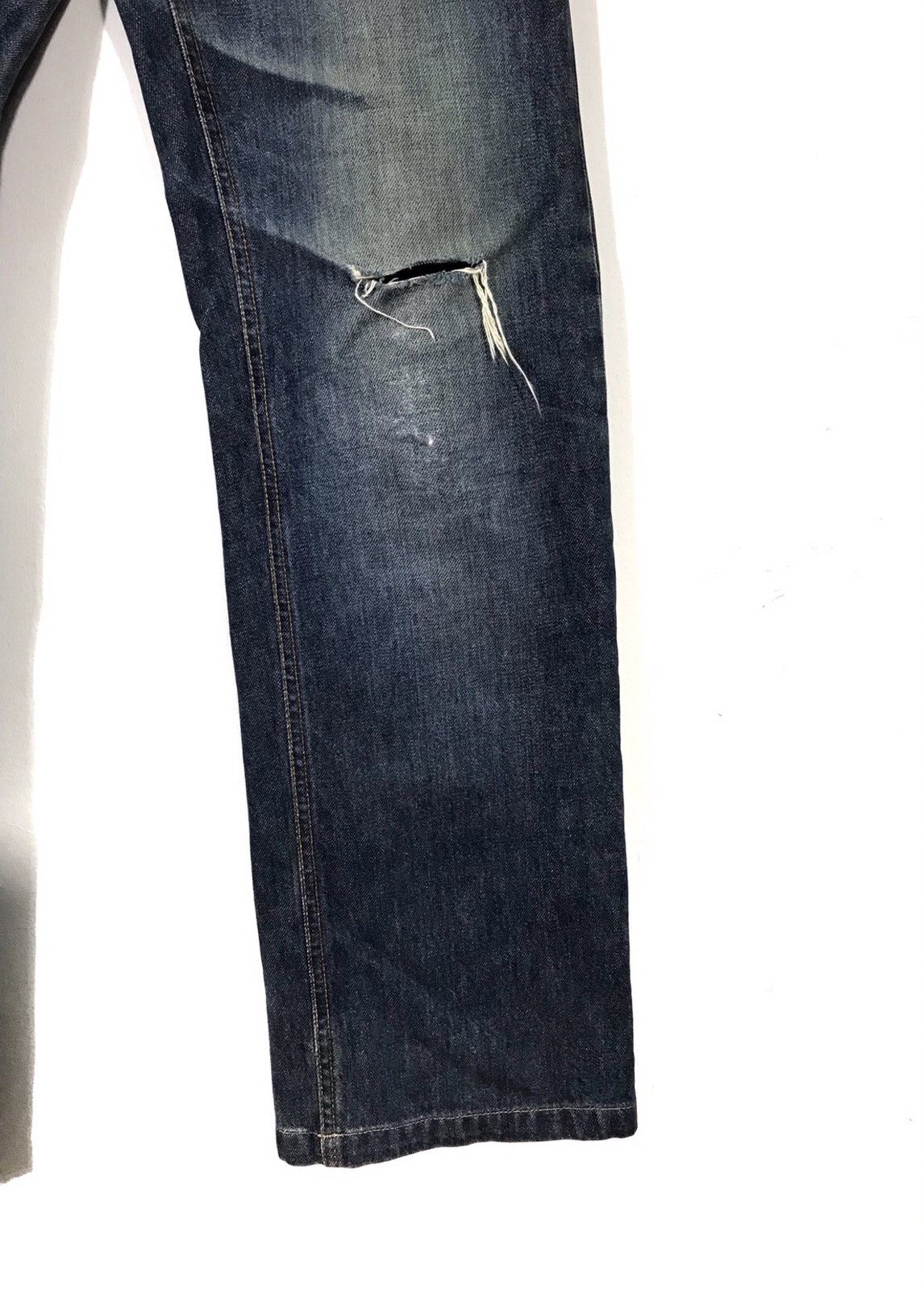 Dolce & Gabbana Dolce & Gabbana Distressed Faded Rips Denim Jeans Made Italy Size US 35 - 5 Thumbnail