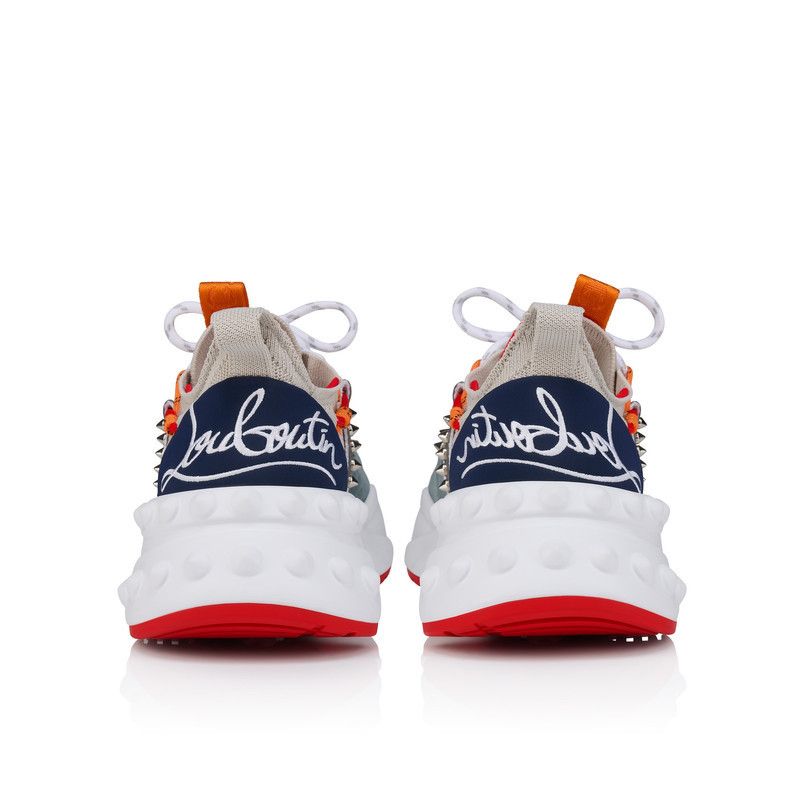 Christian Louboutin Trailnrun Sneakers navy/green/orange Size US 6 / EU 39 - 4 Thumbnail
