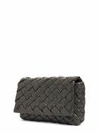 Bottega Veneta Small Rumple Leather Messenger Bag gray Size ONE SIZE - 4 Thumbnail