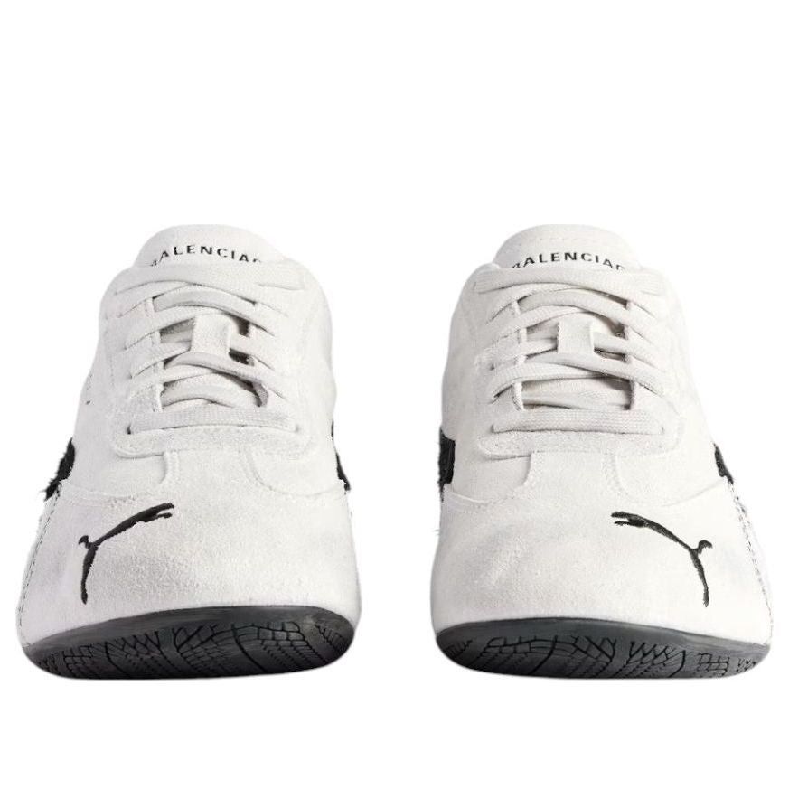 Balenciaga Balenciaga x Puma Speedcat Suede 'Distressed White Size US 7 / EU 40 - 3 Thumbnail