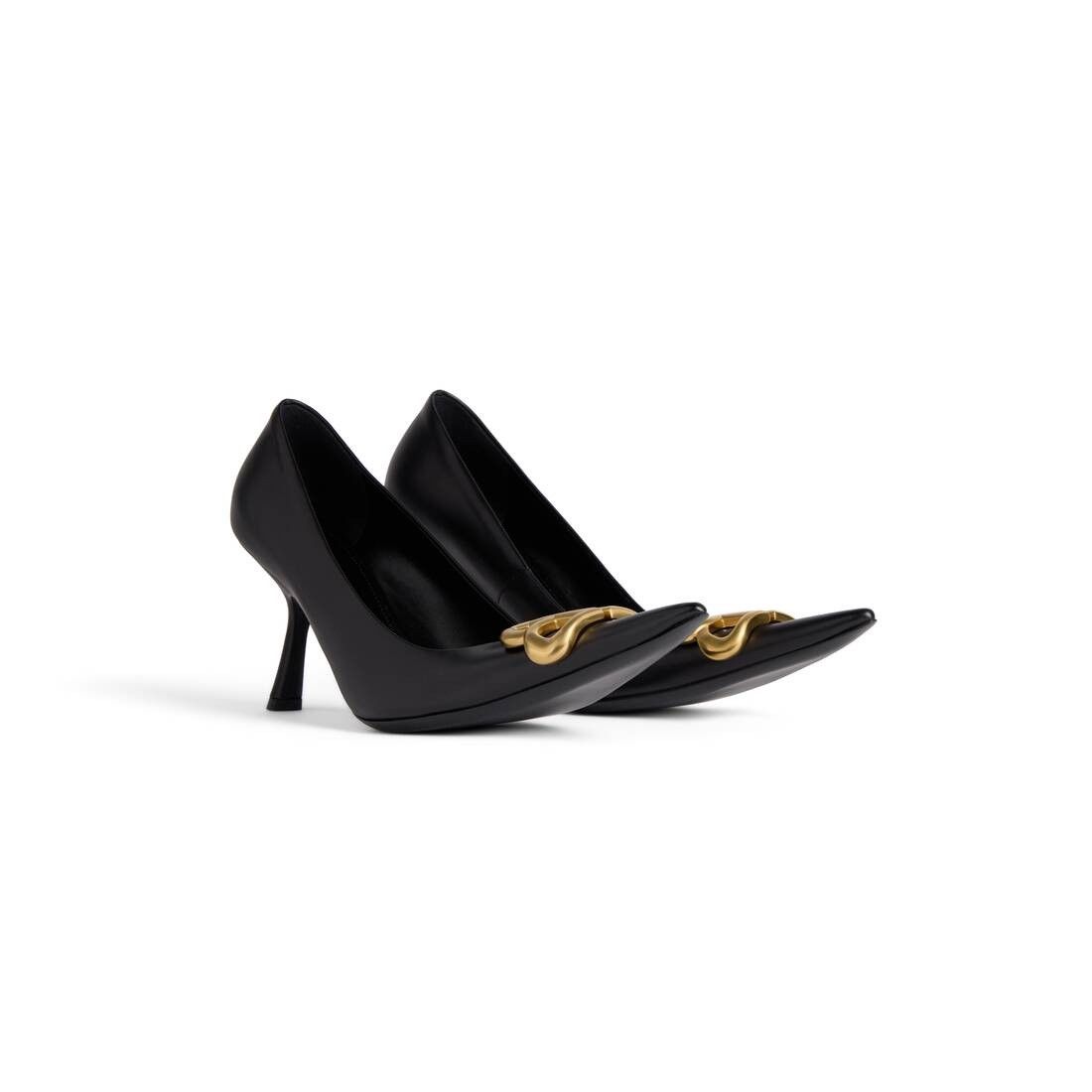 Balenciaga Flex Bb 90mm Pump in Black Size US 6 / IT 36 - 2 Thumbnail