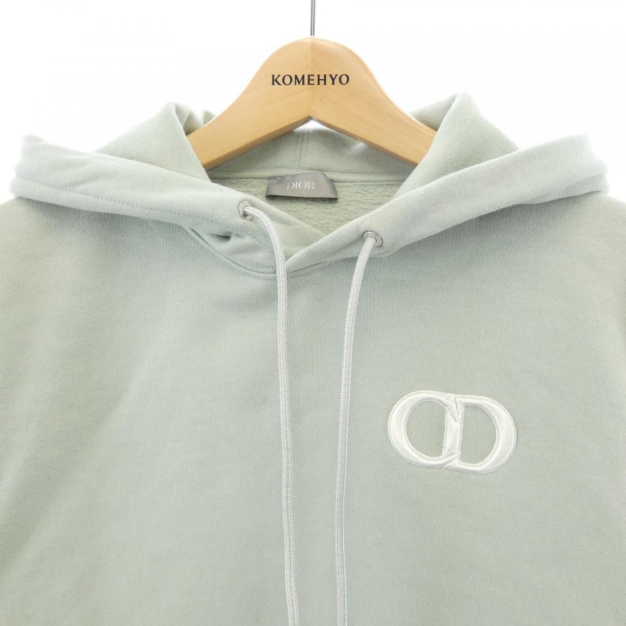 Dior Dior Dior DIOR ESSENTIALS CD ICON Cotton Hoodie Textile Sweatshirts & Hoodies 113J698A0531 DUTY FREE for USA Size ONE SIZE - 5 Thumbnail