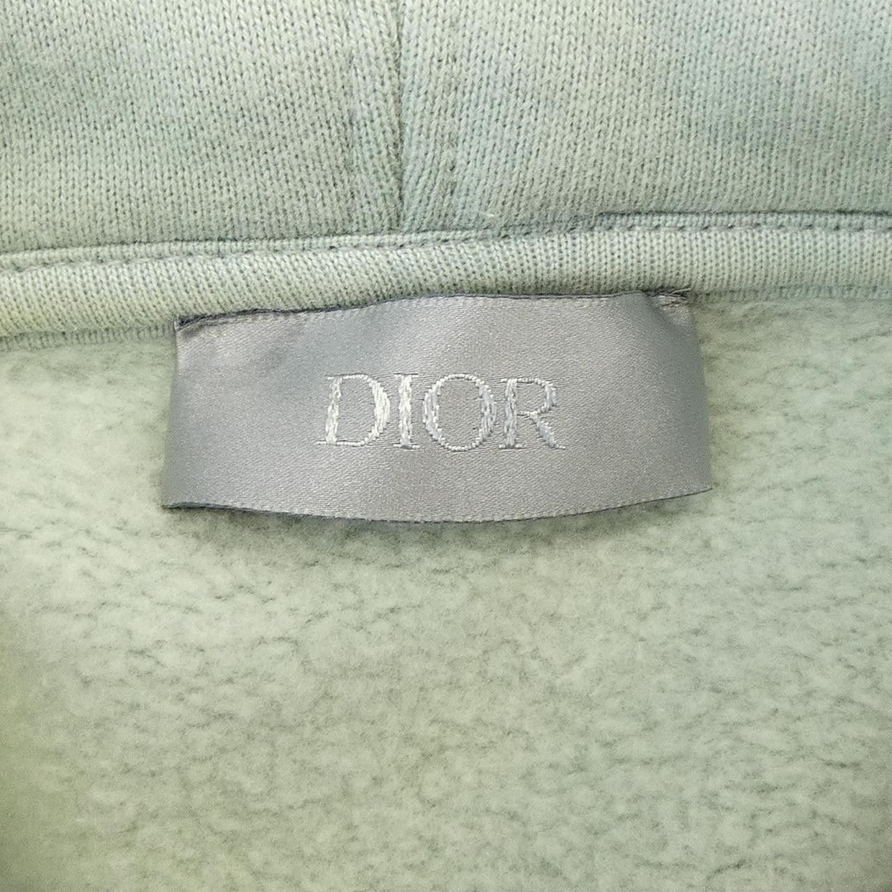 Dior Dior Dior DIOR ESSENTIALS CD ICON Cotton Hoodie Textile Sweatshirts & Hoodies 113J698A0531 DUTY FREE for USA Size ONE SIZE - 4 Thumbnail