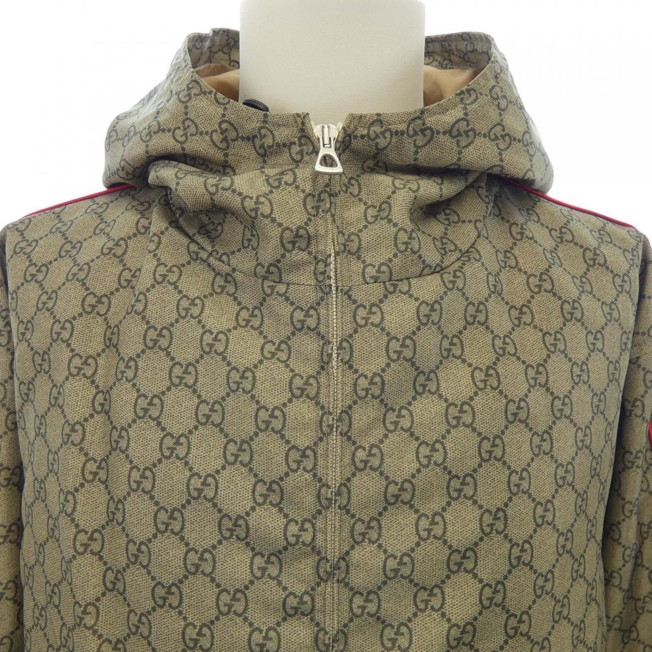 Gucci Gucci Gucci GG Pattern Jacket Textile Outerwear 741011ZAM39 DUTY FREE for USA Size ONE SIZE - 6 Thumbnail