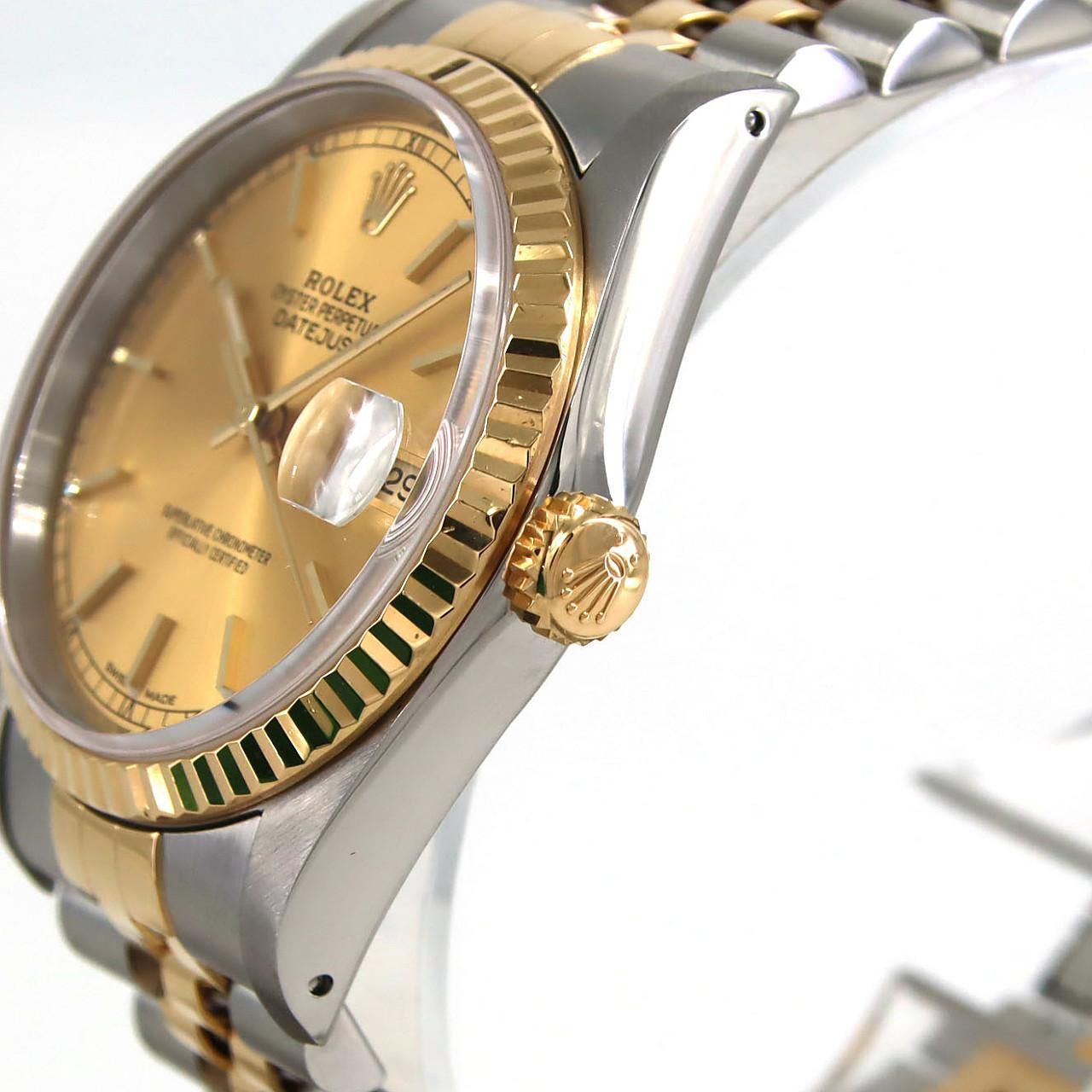Rolex Rolex Rolex Datejust Stainless Steel Yellow Gold Metal Automatic 16233 DUTY FREE for USA Size ONE SIZE - 5 Thumbnail