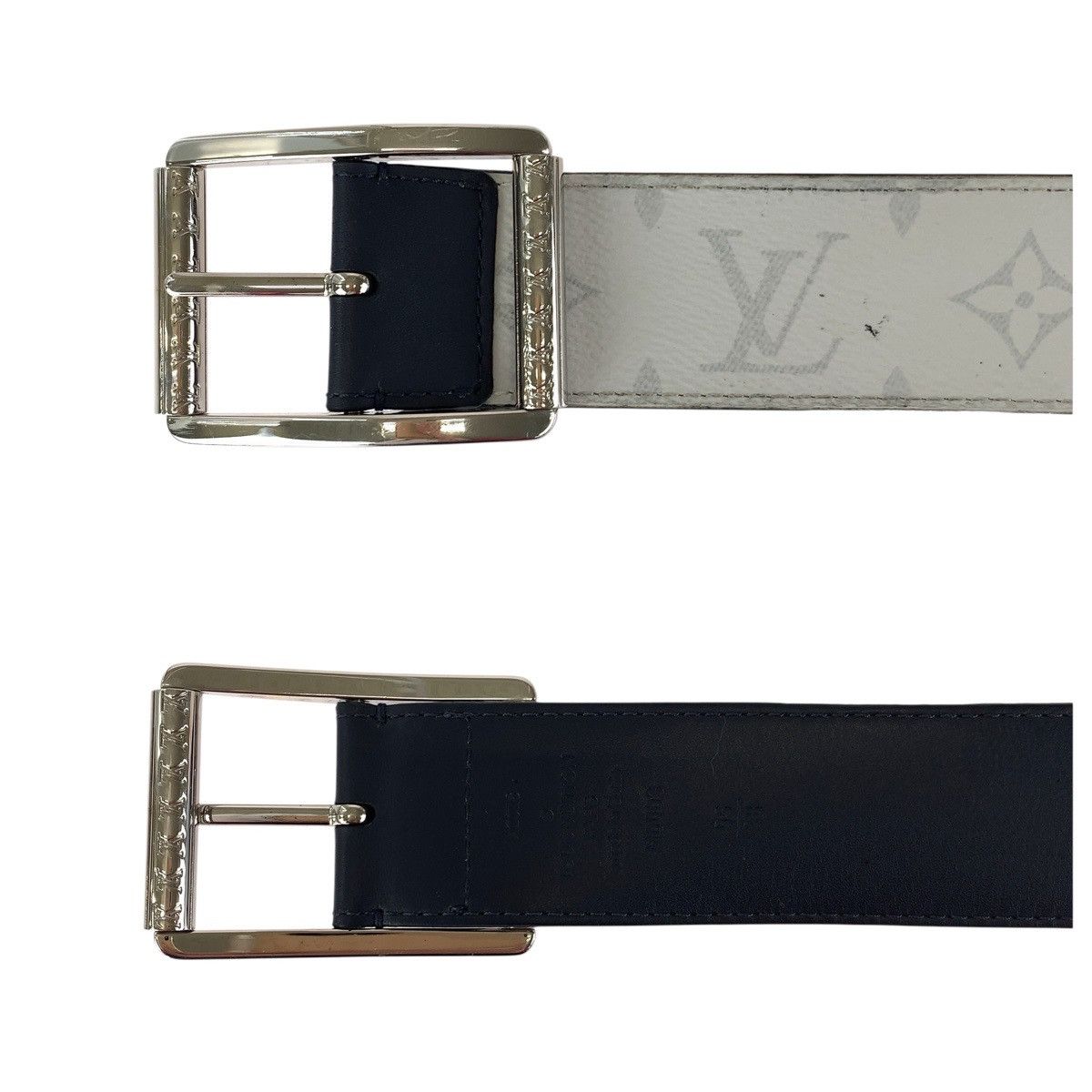 Louis Vuitton Louis Vuitton Louis Vuitton Monogram Belt Textile Belt M0003 DUTY FREE for USA Size ONE SIZE - 5 Thumbnail