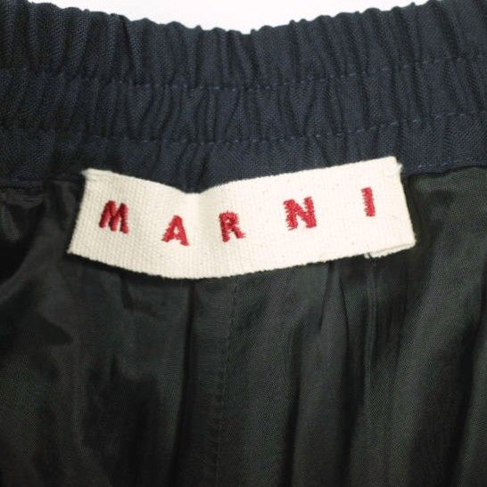 Marni Marni Marni Wool Tropical 1 Pleat Trousers Textile Bottoms PAMA0317U2TW839 DUTY FREE for USA Size ONE SIZE - 8 Thumbnail