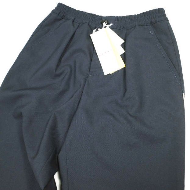 Marni Marni Marni Wool Tropical 1 Pleat Trousers Textile Bottoms PAMA0317U2TW839 DUTY FREE for USA Size ONE SIZE - 4 Thumbnail