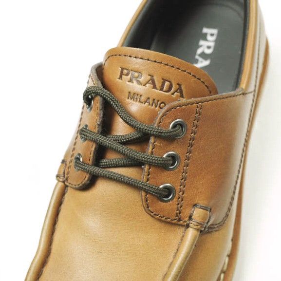 Prada Prada Prada Calf Leather Lace Up Shoes Leather Shoes 2EE416070 DUTY FREE for USA Size ONE SIZE - 6 Thumbnail