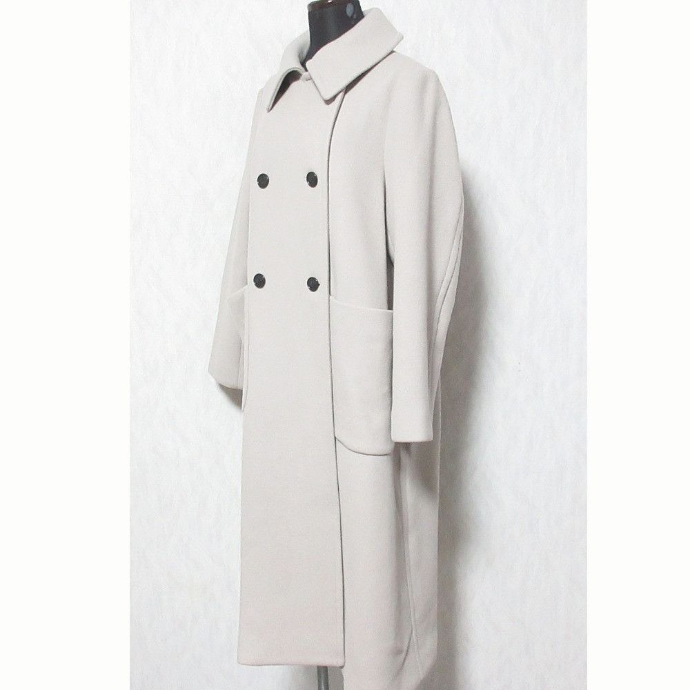 Other Other IENA Melton Double Breasted A Line Coat Textile Outerwear 23020900129040 DUTY FREE for USA Size ONE SIZE - 3 Thumbnail