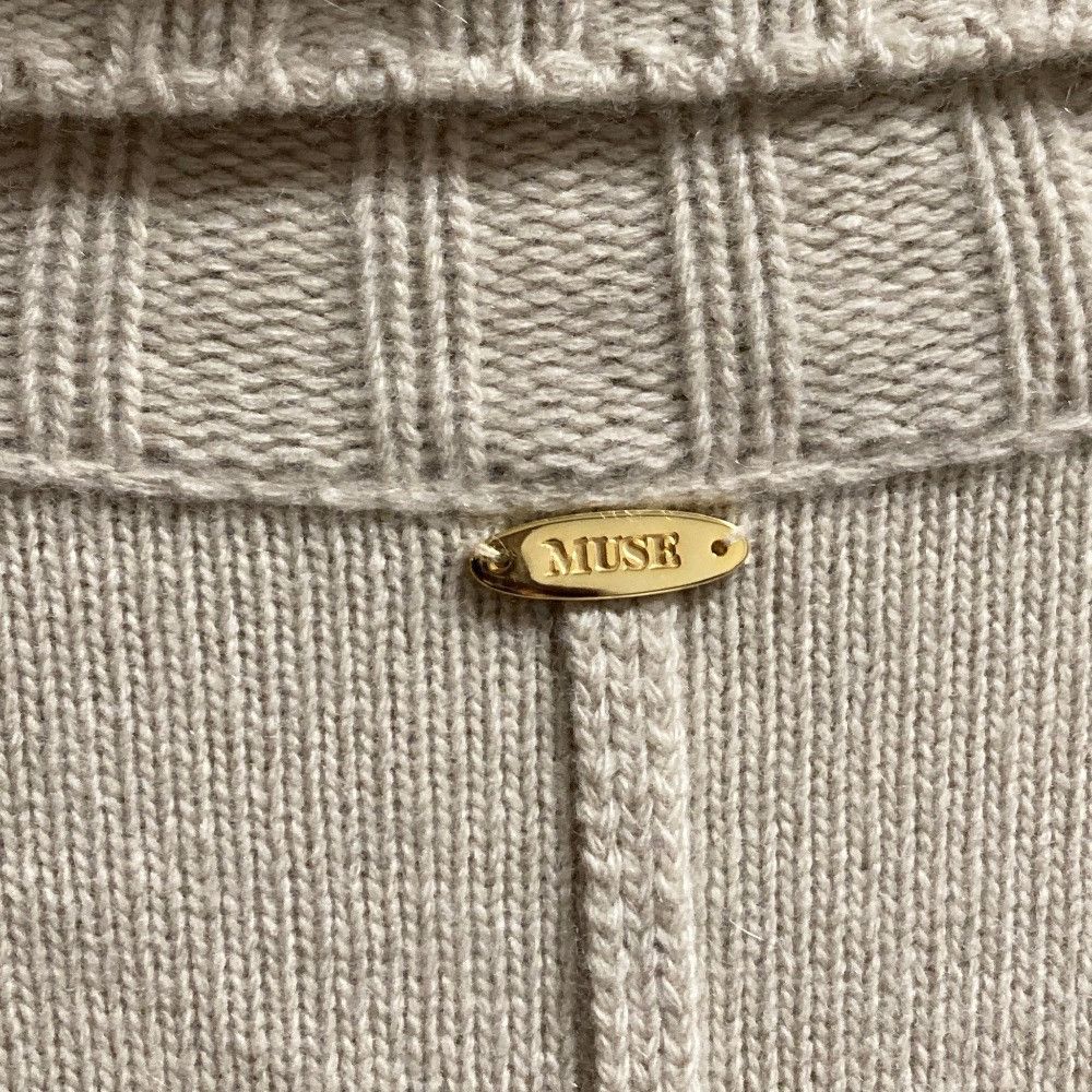 Other Other MUSE de Deuxieme Classe Wool Cashmere Turtleneck Sweater Textile Tops DUTY FREE for USA Size ONE SIZE - 4 Thumbnail