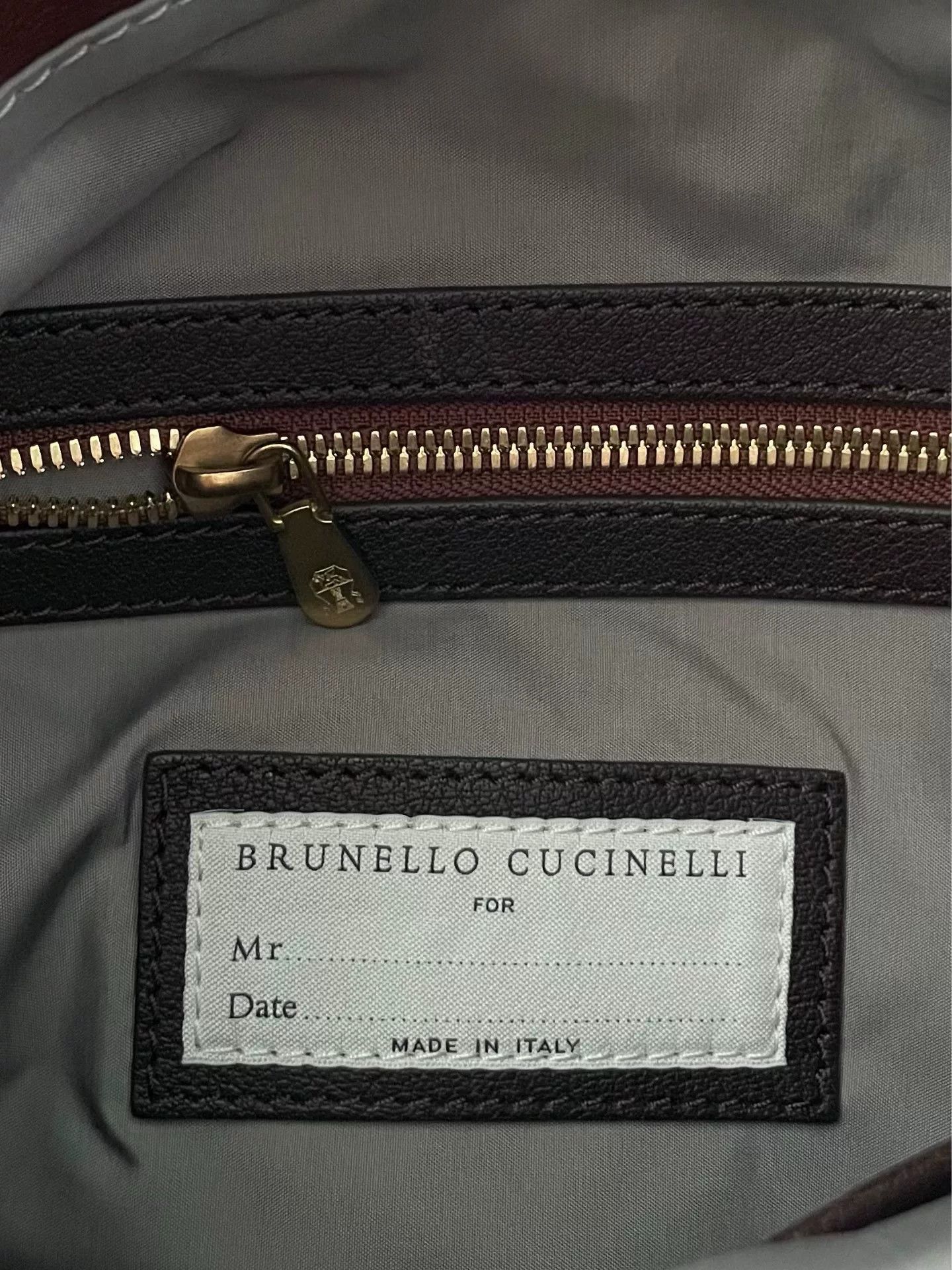 Brunello Cucinelli Brunello Cucinelli Leather Backpack Size ONE SIZE - 7 Thumbnail