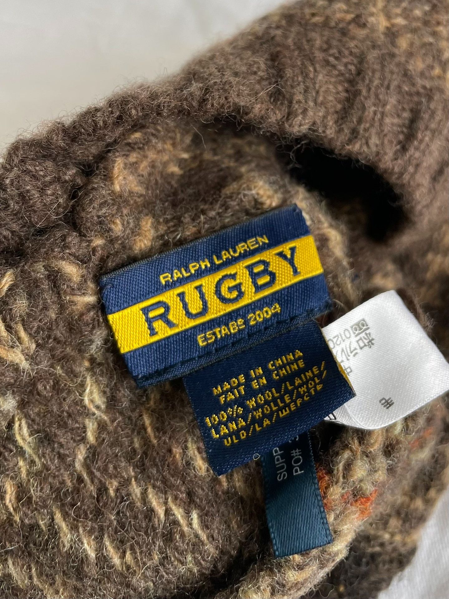 Rugby Ralph Lauren RL Rugby Knit Beret Painter Hat Size ONE SIZE - 5 Thumbnail