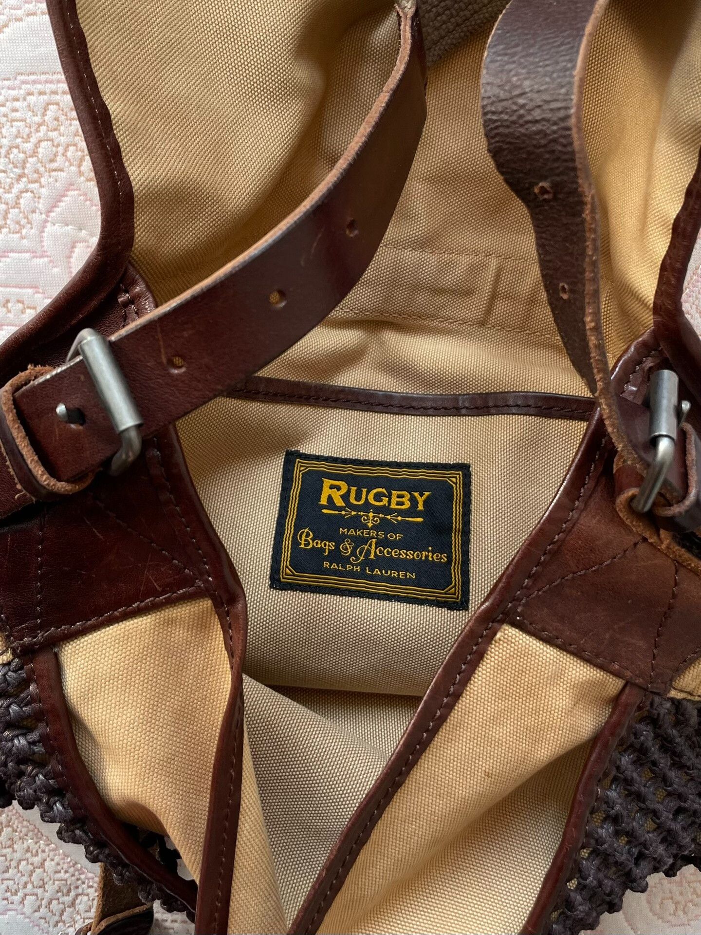 Rugby Ralph Lauren RL RRL RUGBY Crossbody Bucket Bag Size ONE SIZE - 7 Thumbnail