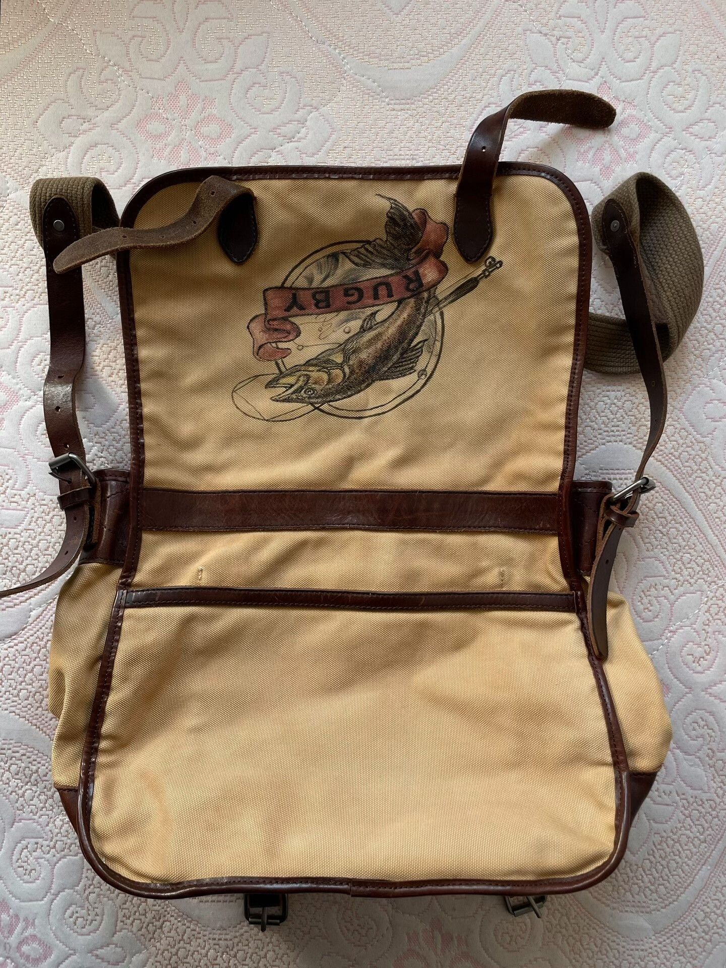 Rugby Ralph Lauren RL RRL RUGBY Crossbody Bucket Bag Size ONE SIZE - 2 Thumbnail