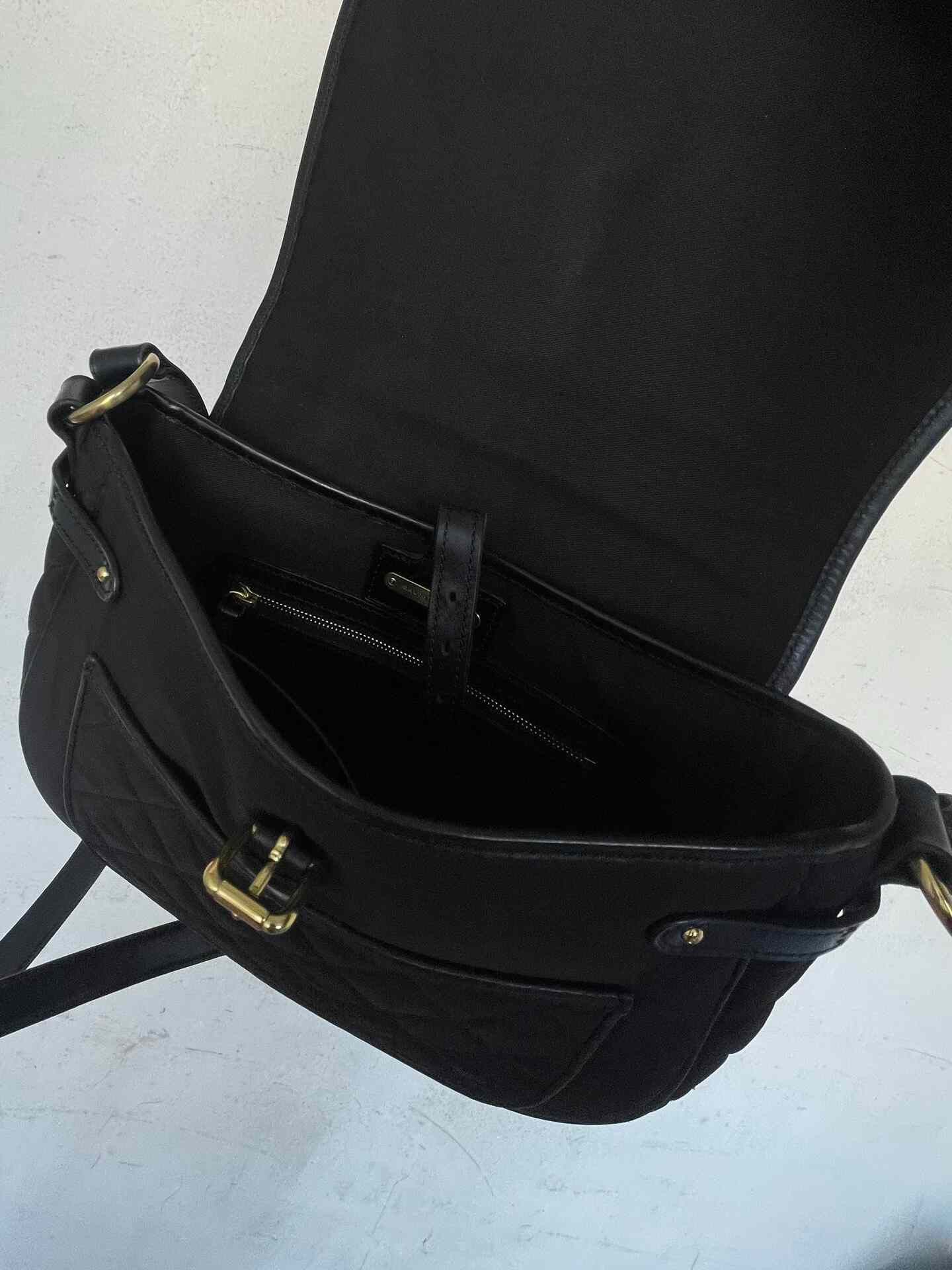Ralph Lauren Purple Label Ralph Lauren Purple Label Saddle Crossbody Bag Size ONE SIZE - 4 Thumbnail