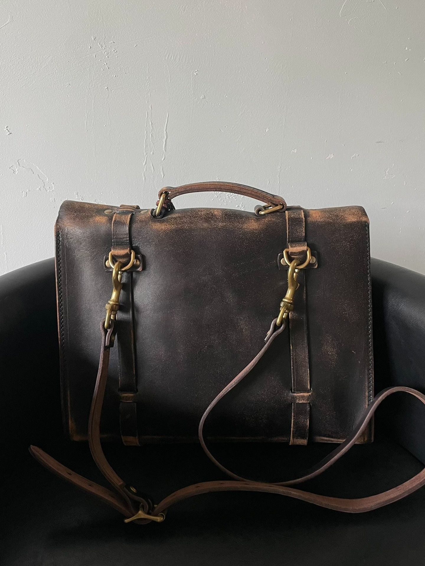 Dolce & Gabbana Dolce & Gabbana Runway Rare Tote Briefcase Size ONE SIZE - 3 Thumbnail