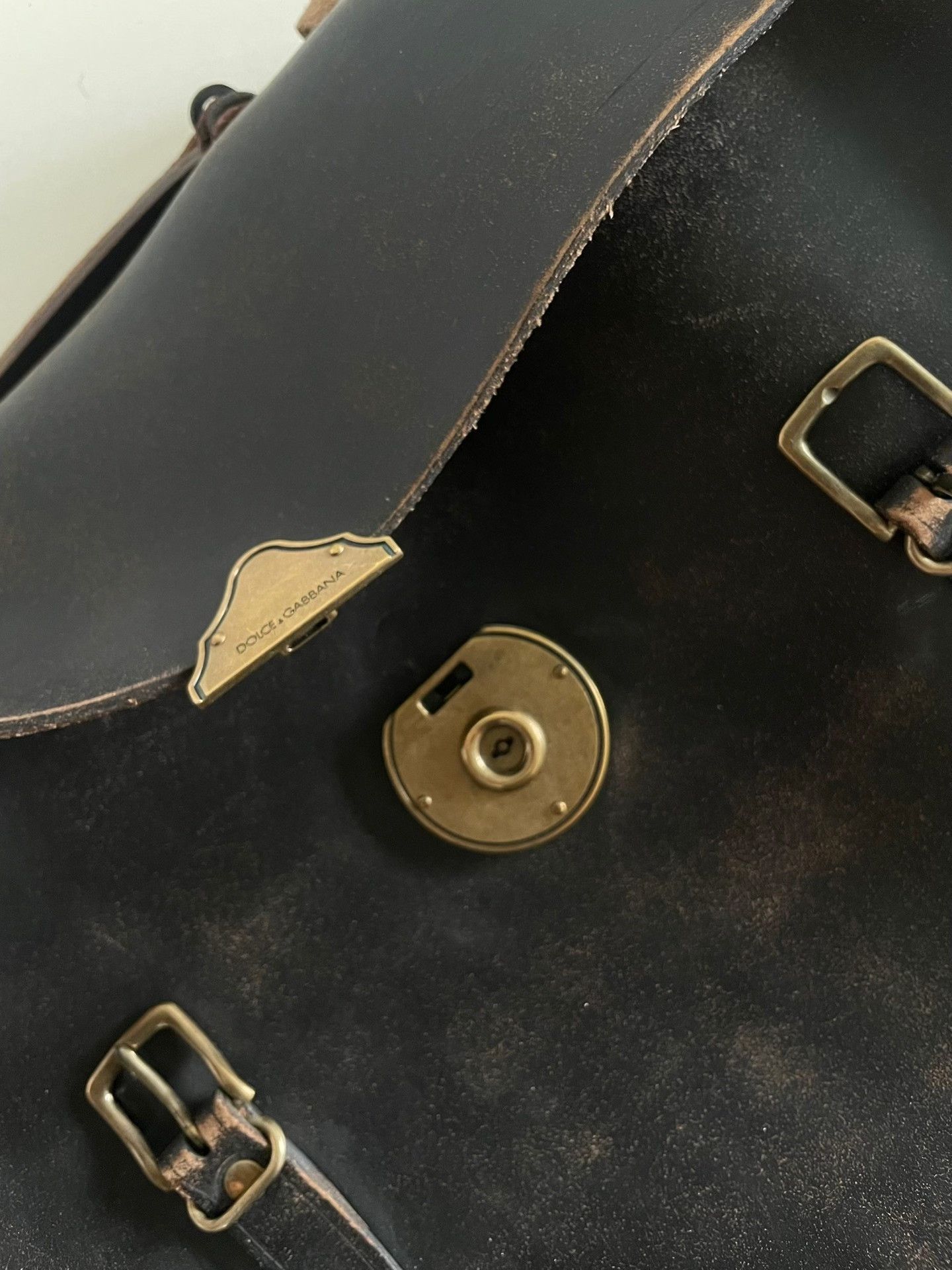 Dolce & Gabbana Dolce & Gabbana Runway Rare Tote Briefcase Size ONE SIZE - 7 Thumbnail