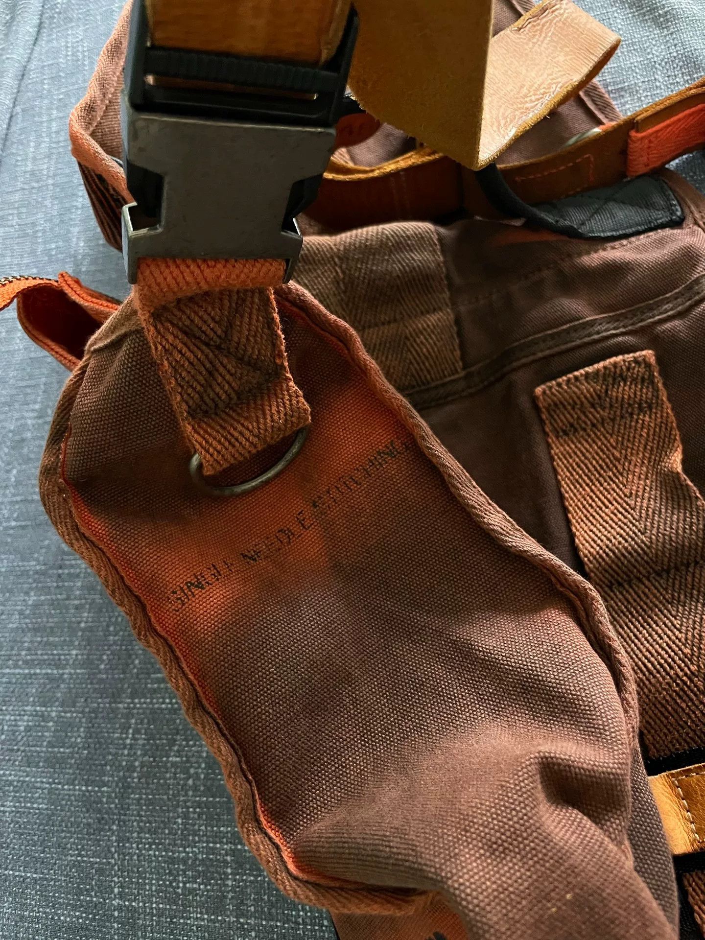 Diesel Diesel Canvas Backpack Tote Crossbody Size ONE SIZE - 4 Thumbnail