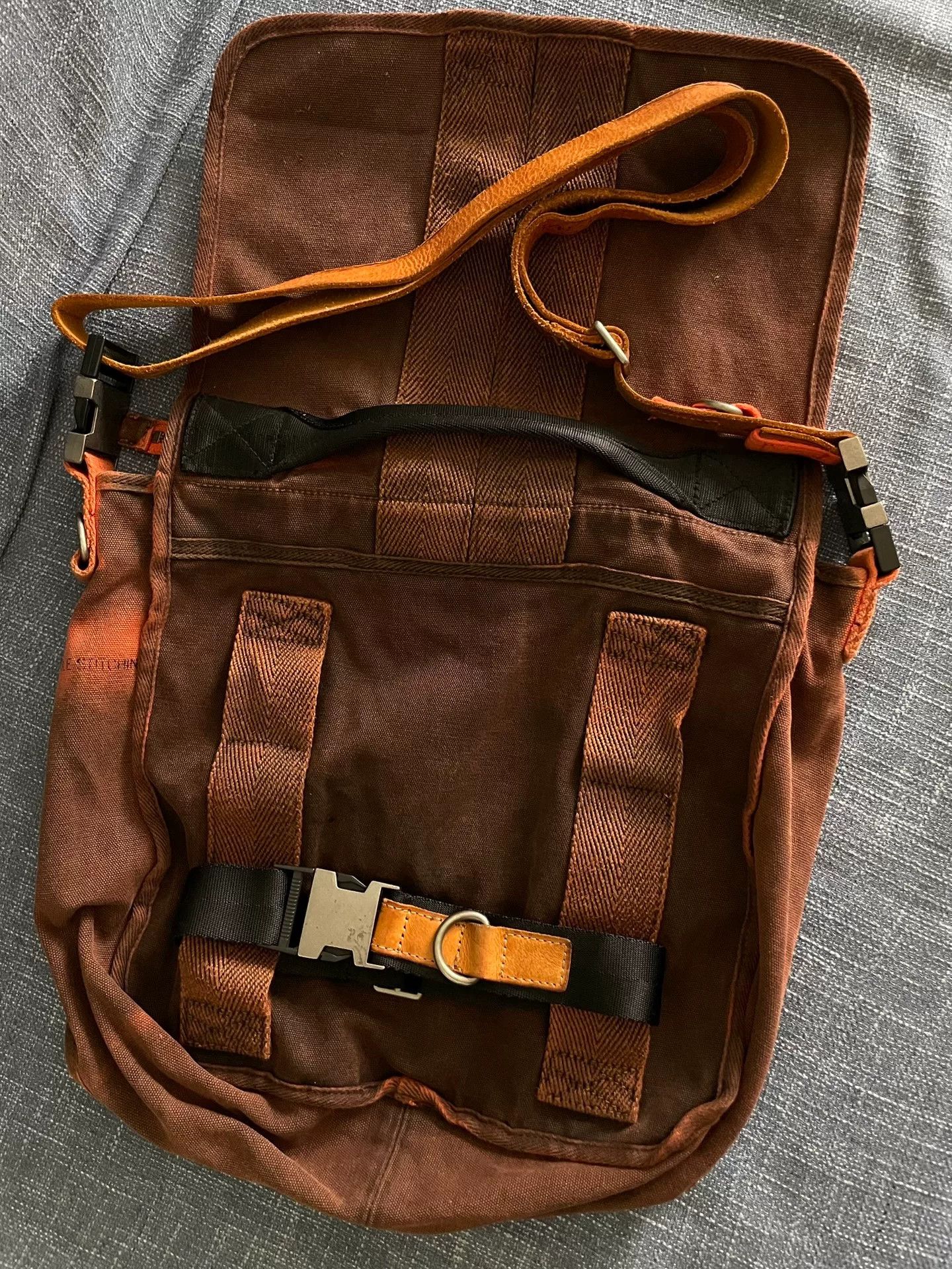 Diesel Diesel Canvas Backpack Tote Crossbody Size ONE SIZE - 2 Thumbnail