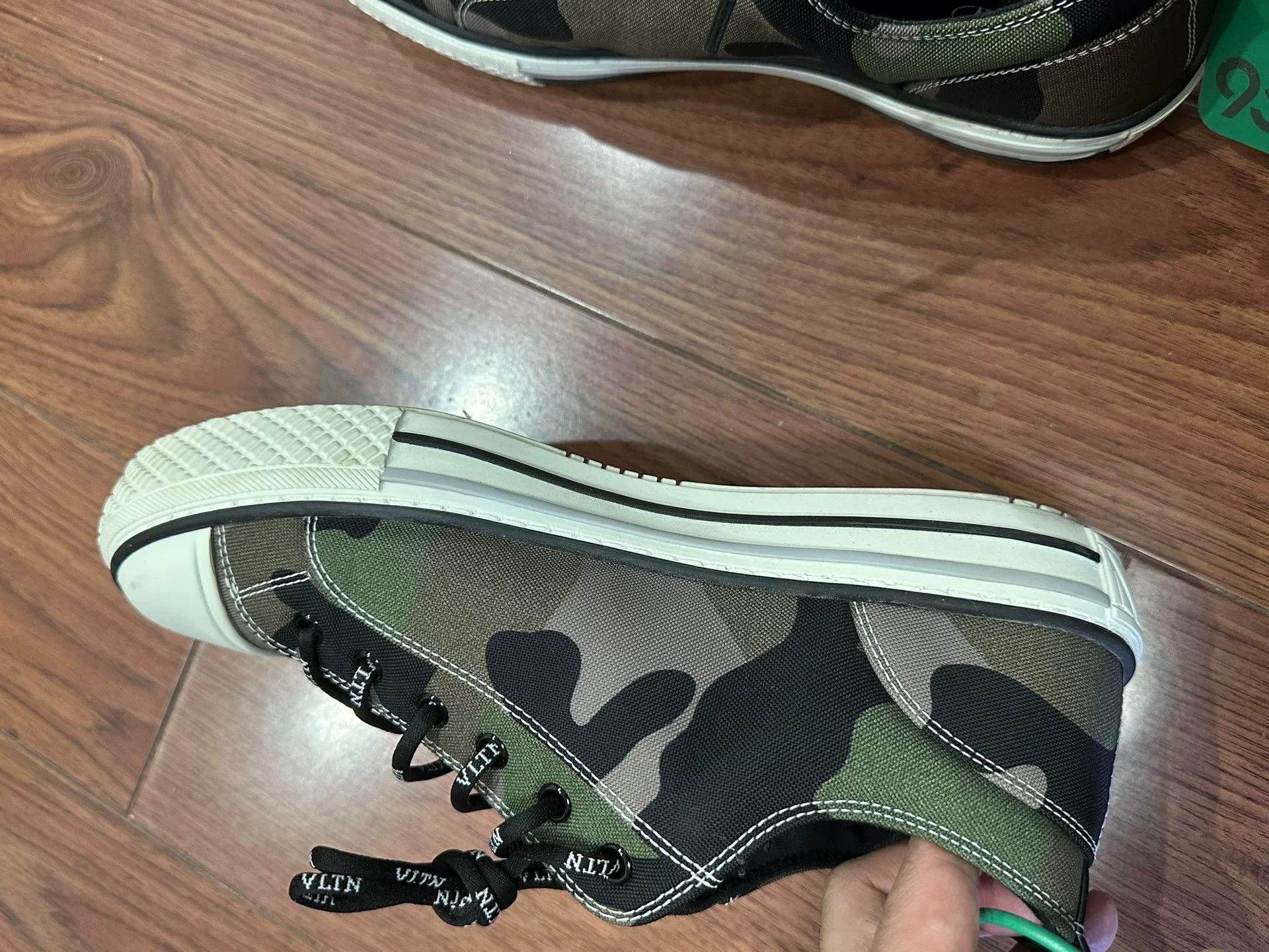 Valentino Valentino Men's Camouflage Sneakers Size US 7.5 / EU 40-41 - 5 Thumbnail