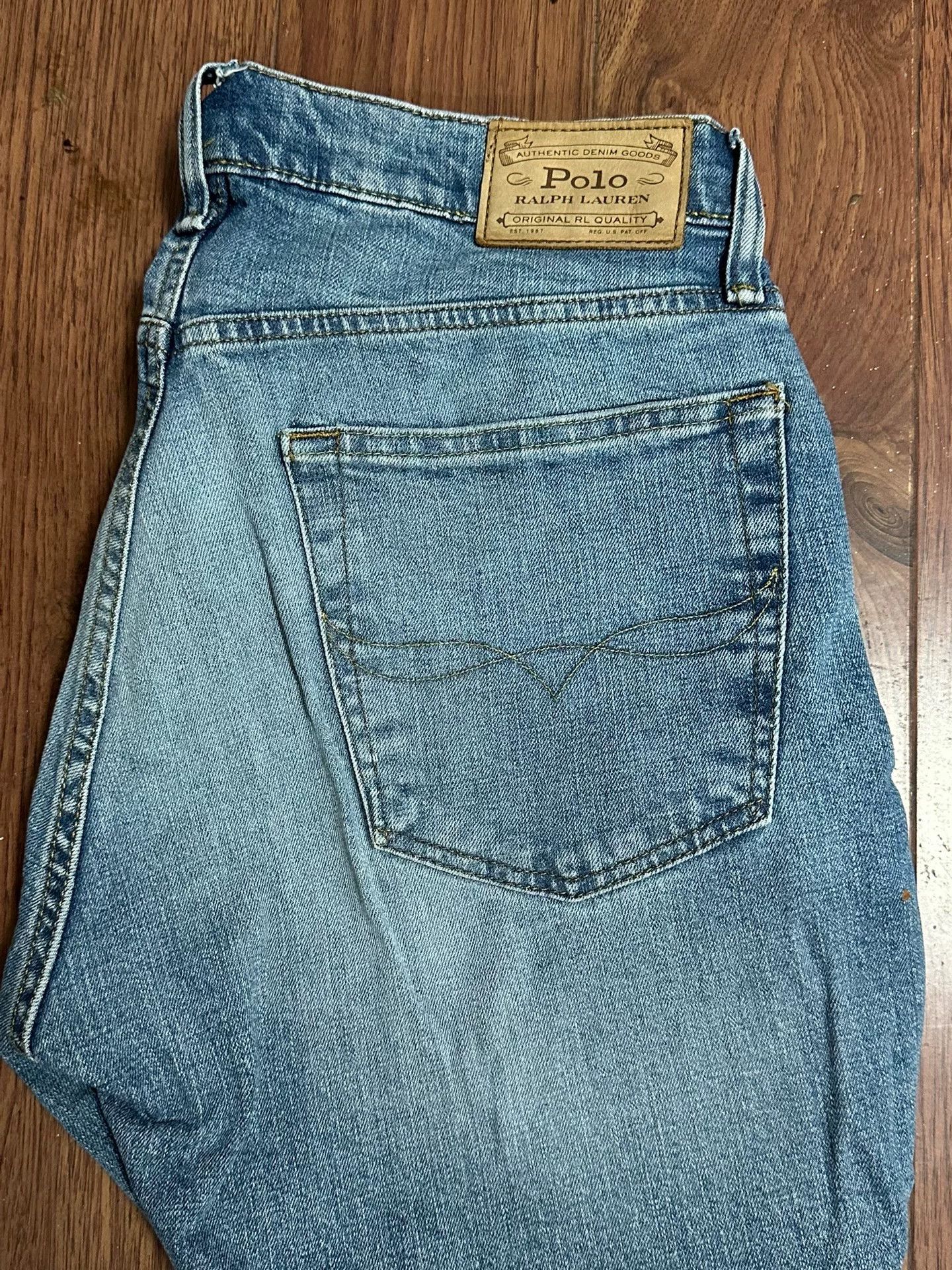 Polo Ralph Lauren POLO RALPH LAUREN Washed Jeans Size US 32 / EU 48 - 2 Thumbnail
