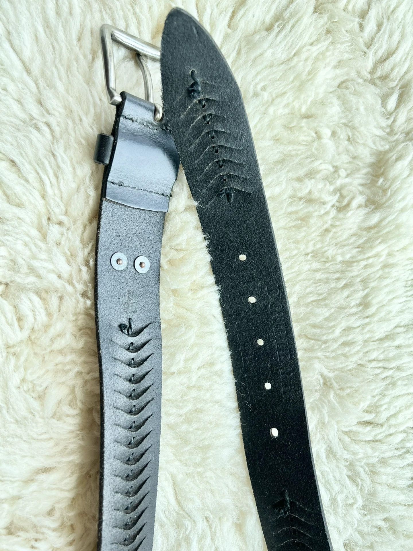 RRL Ralph Lauren RRL Men's Casual Leather Belt Size ONE SIZE - 3 Thumbnail