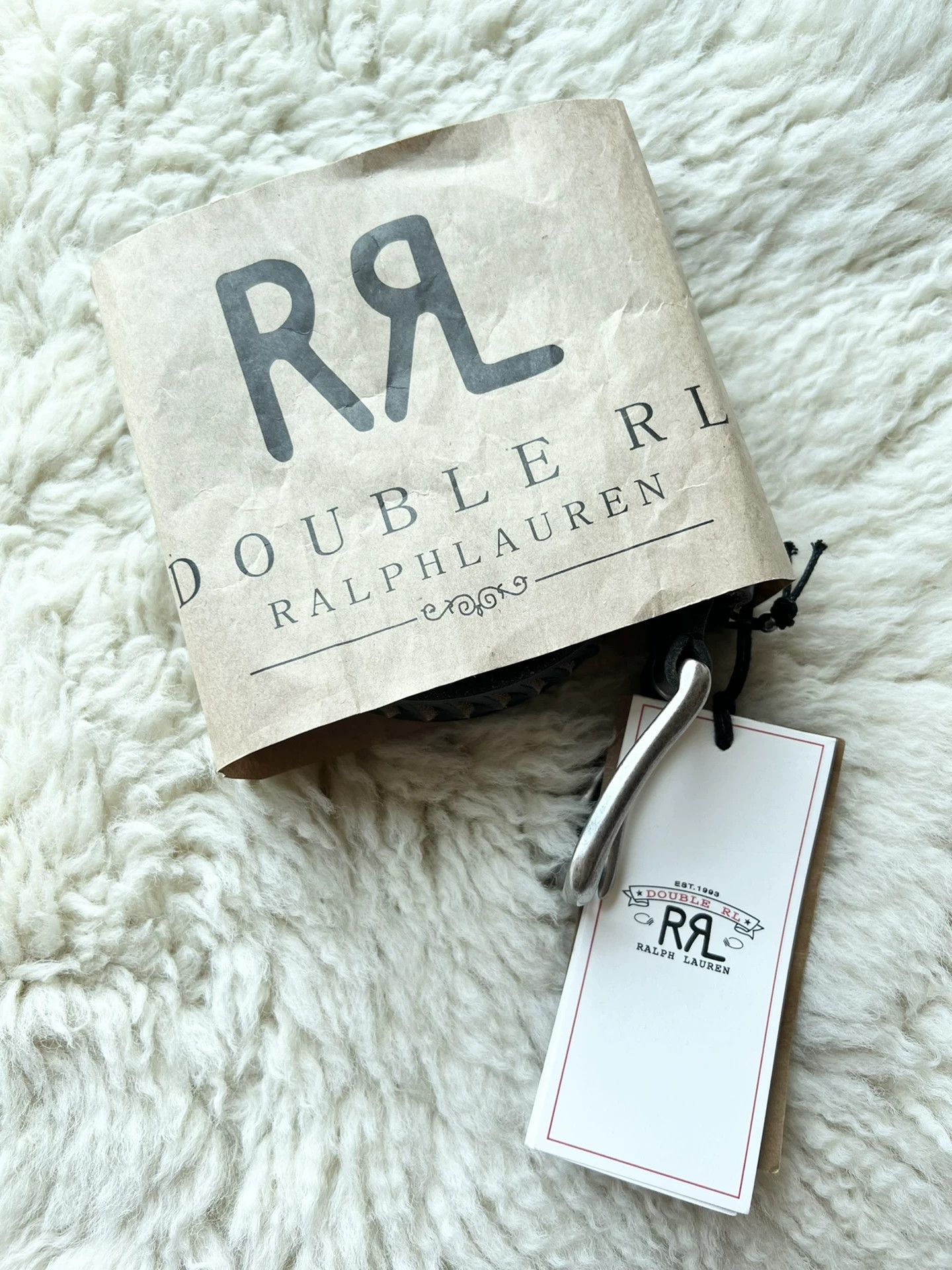 RRL Ralph Lauren RRL Men's Casual Leather Belt Size ONE SIZE - 5 Thumbnail