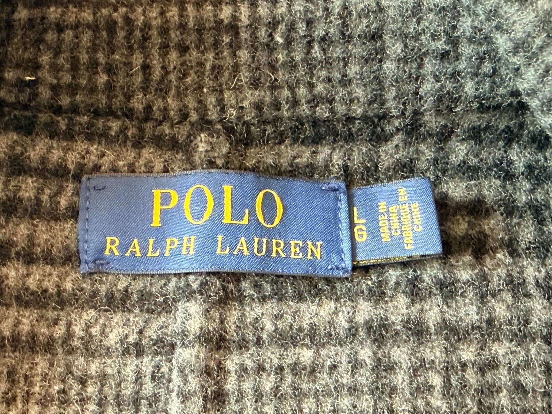 Polo Ralph Lauren Polo Ralph Lauren Men's Wool Coat Size US L / EU 52-54 / 3 - 6 Thumbnail