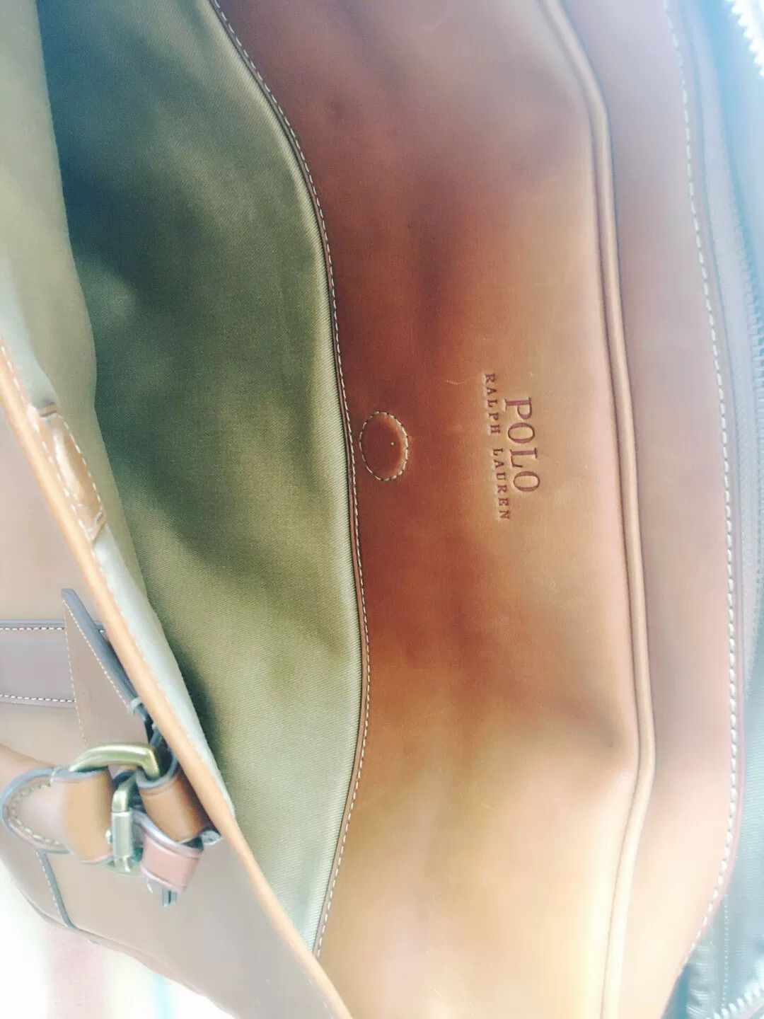 Ralph Lauren Ralph Lauren Leather Briefcase Size ONE SIZE - 9 Thumbnail