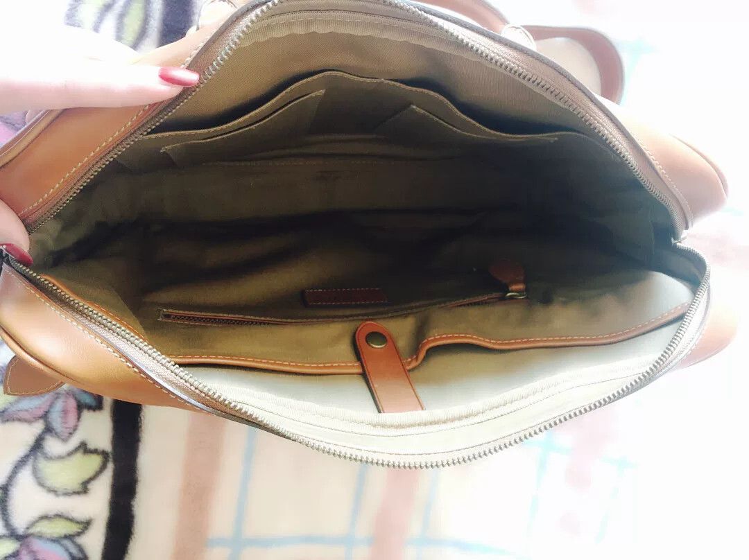 Ralph Lauren Ralph Lauren Leather Briefcase Size ONE SIZE - 6 Thumbnail