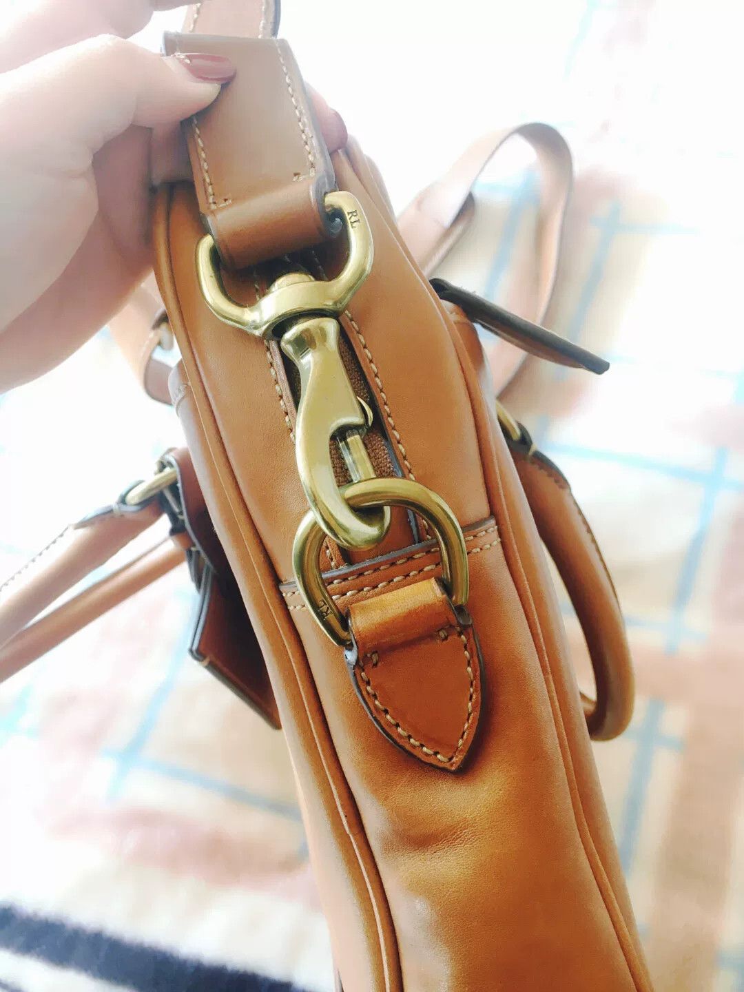 Ralph Lauren Ralph Lauren Leather Briefcase Size ONE SIZE - 4 Thumbnail