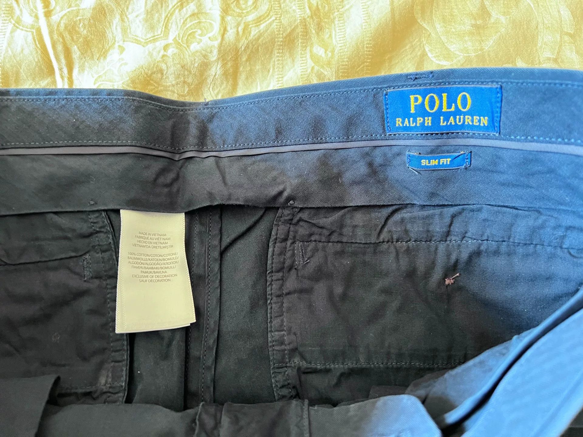 Polo Ralph Lauren POLO Ralph Lauren Classic Flag Pants Size US 33 - 5 Thumbnail