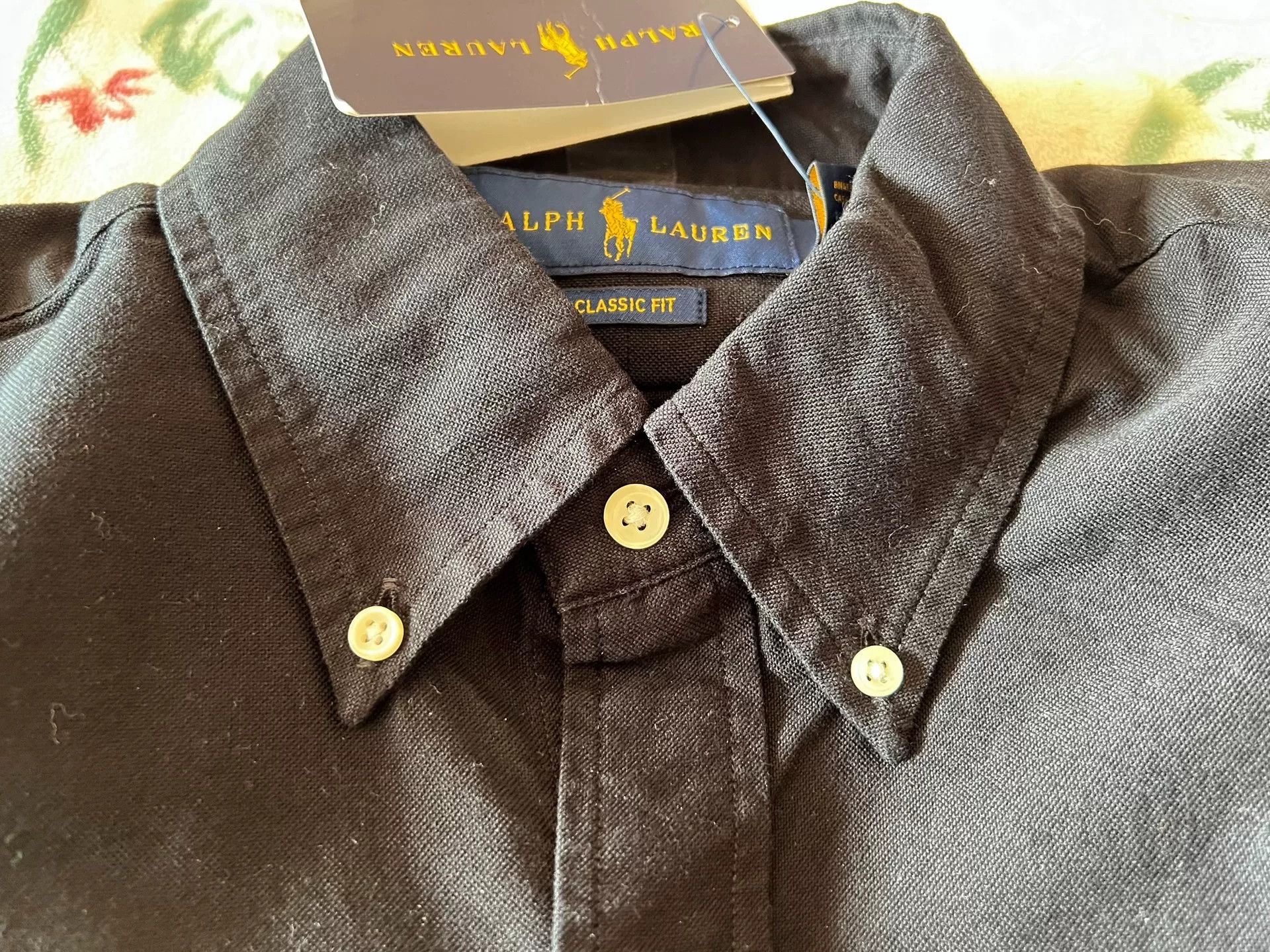 Ralph Lauren Ralph Lauren Men's Long Sleeve Shirt Size US S / EU 44-46 / 1 - 3 Thumbnail