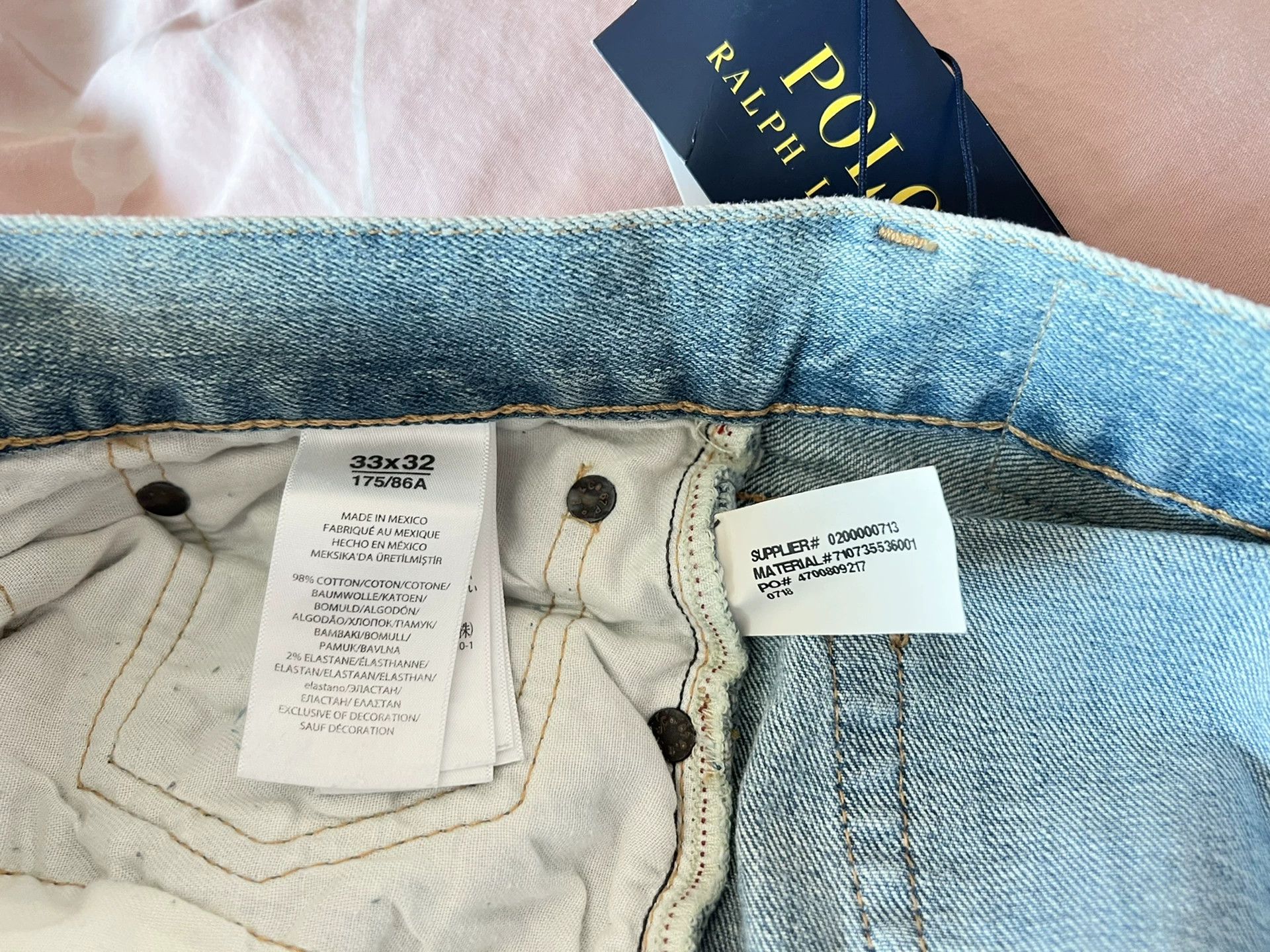 Ralph Lauren Ralph Lauren Men's Jeans Size US 33 - 8 Thumbnail