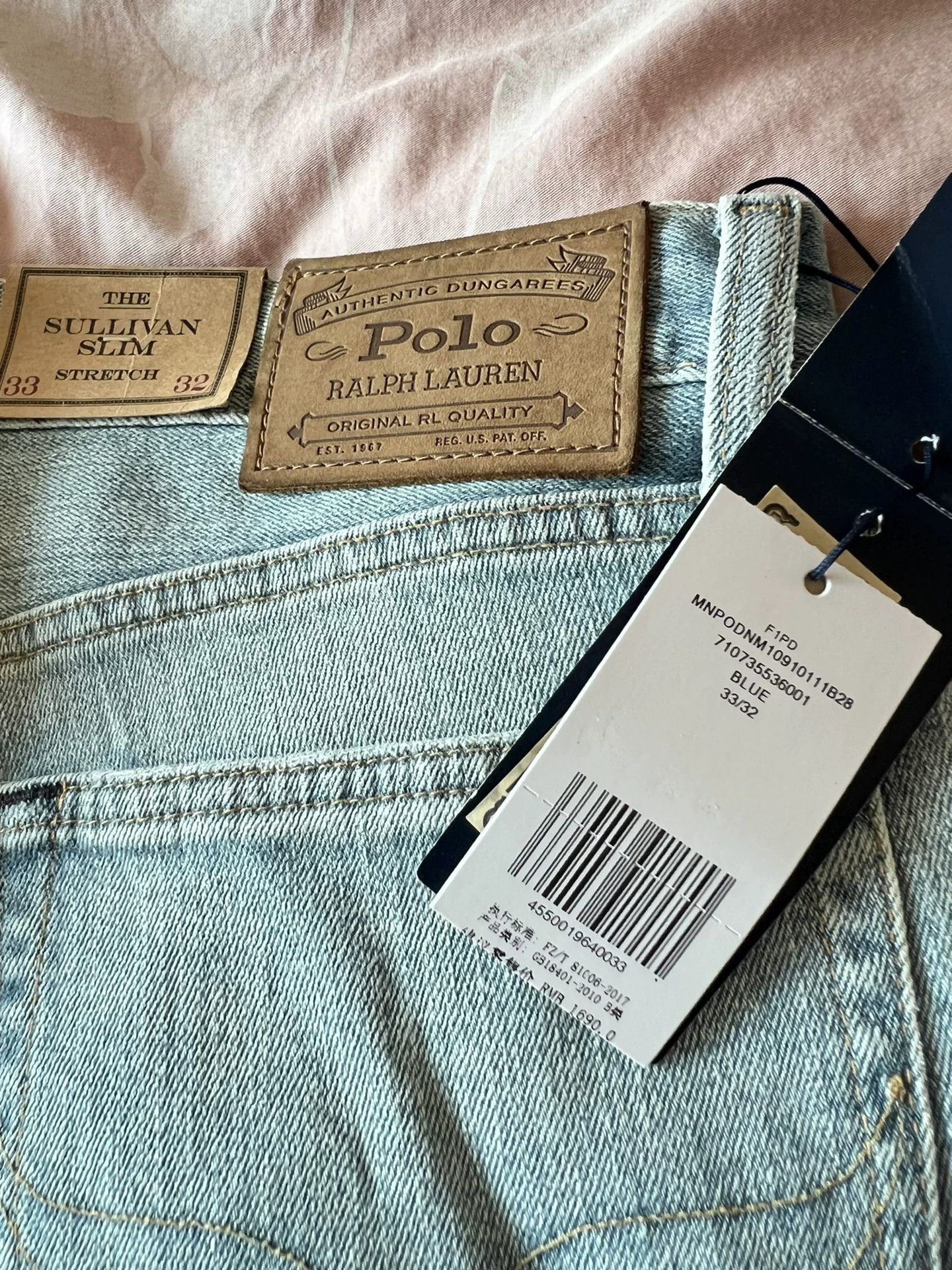 Ralph Lauren Ralph Lauren Men's Jeans Size US 33 - 4 Thumbnail