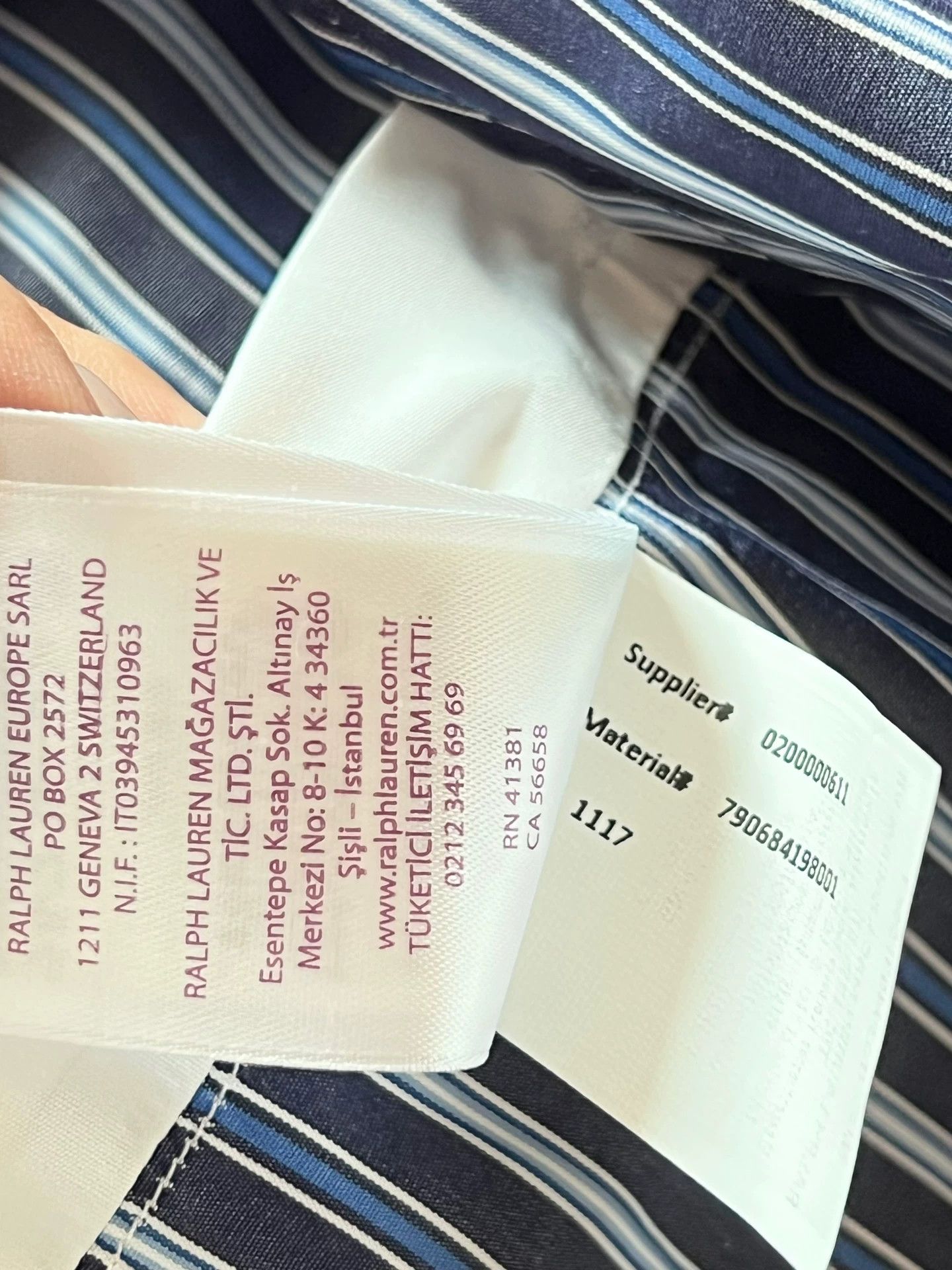 Ralph Lauren Purple Label Ralph Lauren Purple Label Men's Long Sleeve Shirt Size US M / EU 48-50 / 2 - 8 Thumbnail