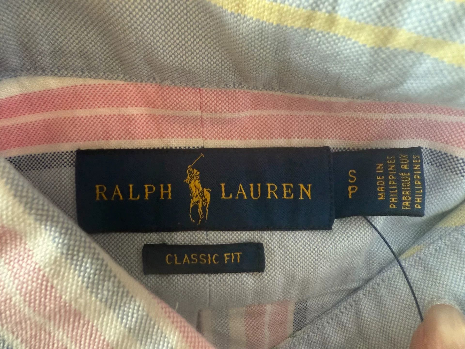 Polo Ralph Lauren Polo Ralph Lauren Striped Long-Sleeve Shirt S Size US S / EU 44-46 / 1 - 4 Thumbnail