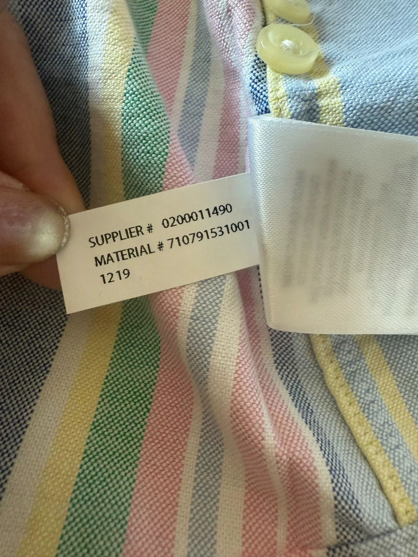 Polo Ralph Lauren Polo Ralph Lauren Striped Long-Sleeve Shirt S Size US S / EU 44-46 / 1 - 7 Thumbnail
