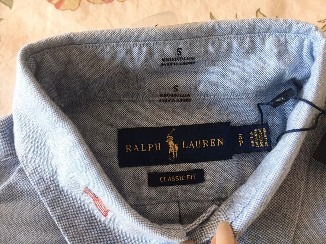 Ralph Lauren Ralph Lauren Men's Short-Sleeve Shirt Size US S / EU 44-46 / 1 - 5 Thumbnail